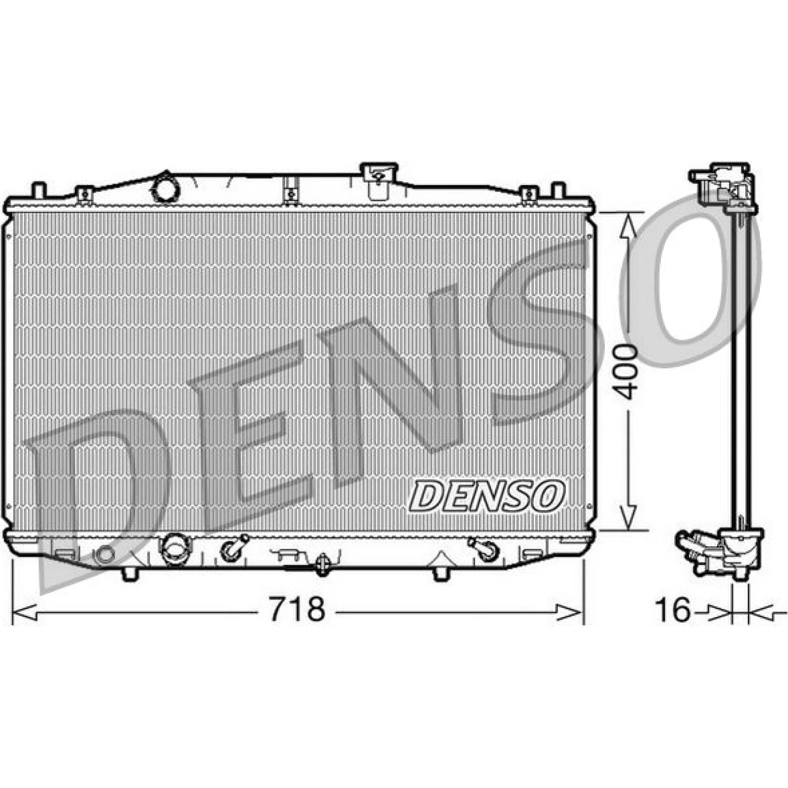 DENSO Motorkühler DRM40024