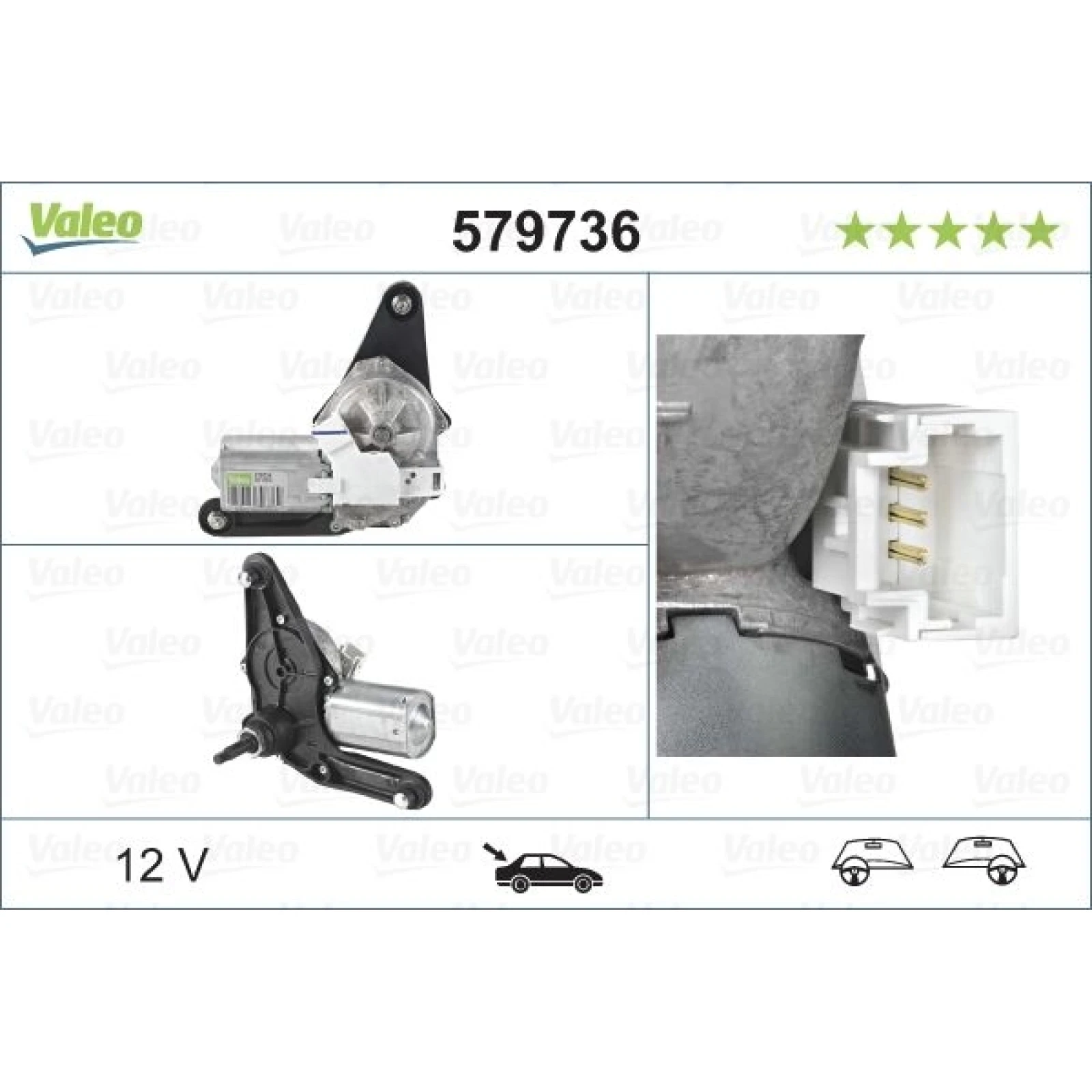 Wischermotor 579736