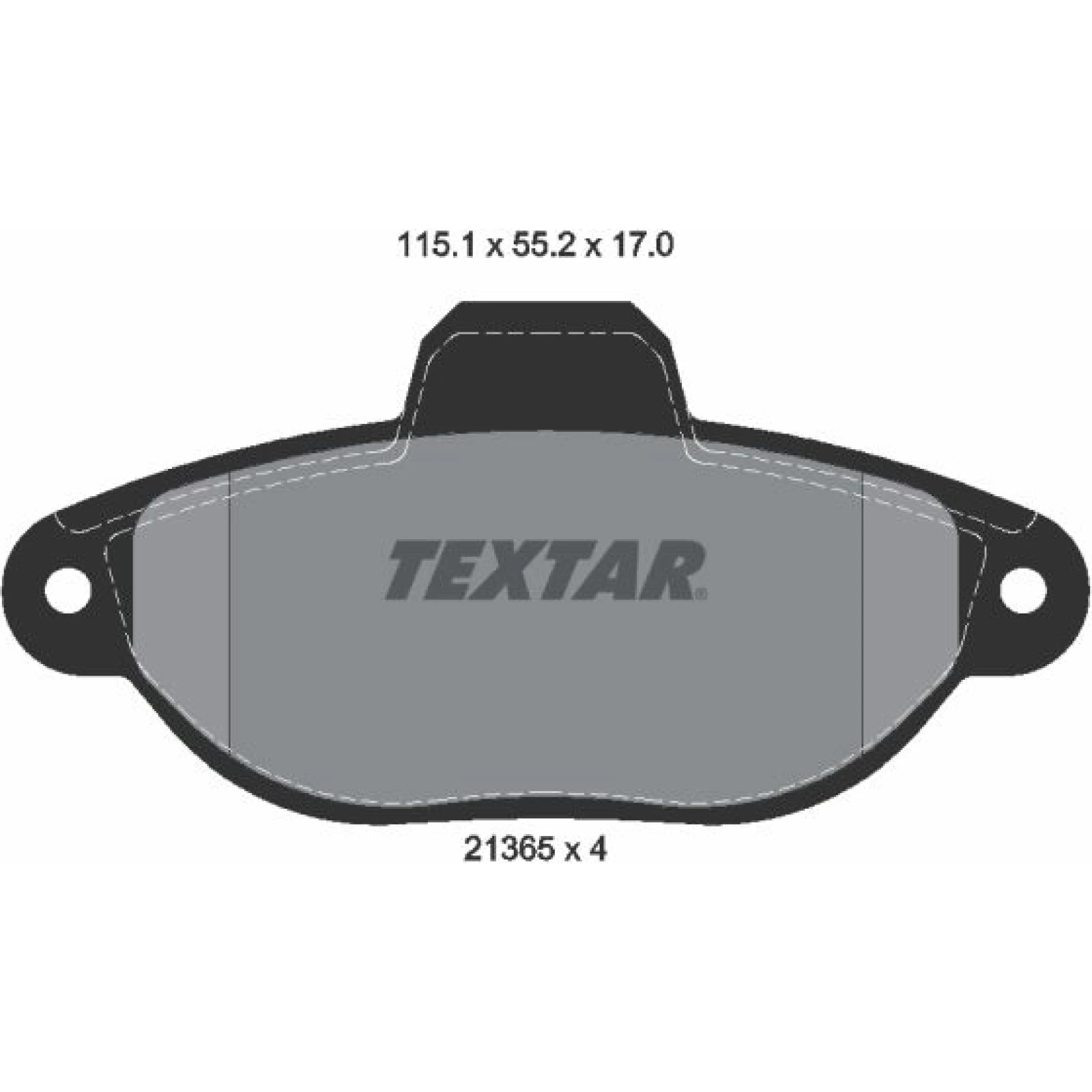 Bremsbelagsatz Fiat P. Cc Siehe Katalog 2136502