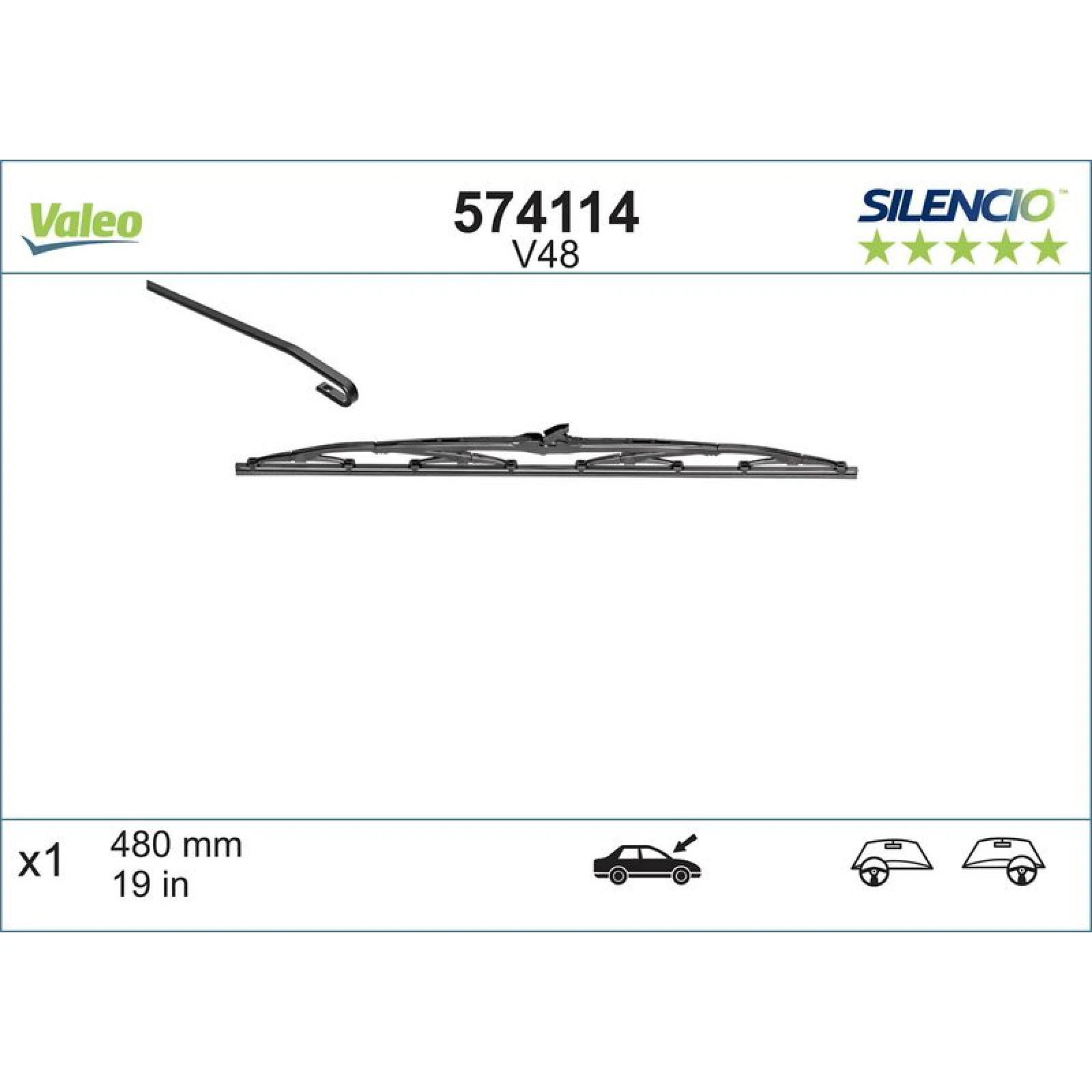 Valeo Silencio Standard 574114