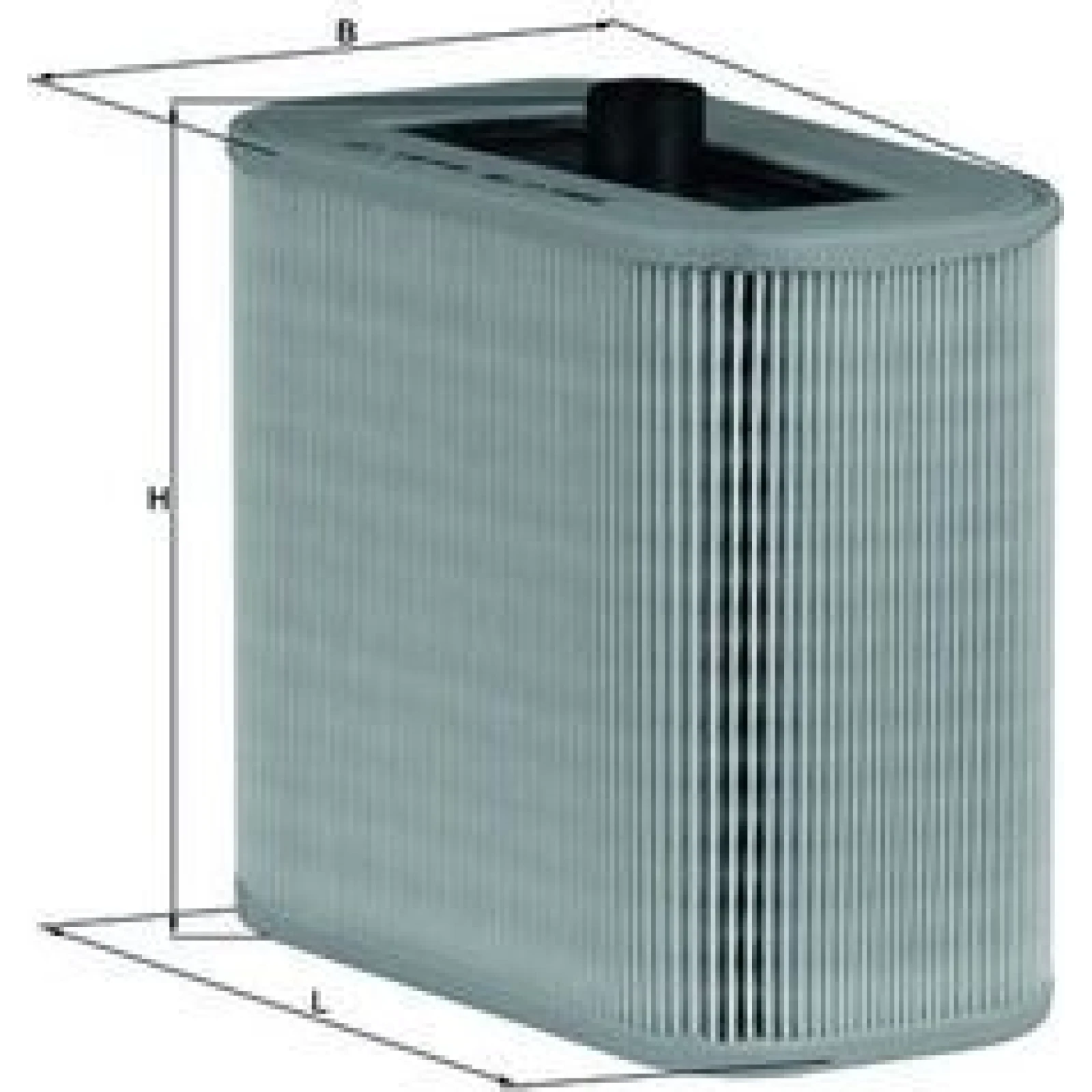 MAHLE Luftfilter LX 1590