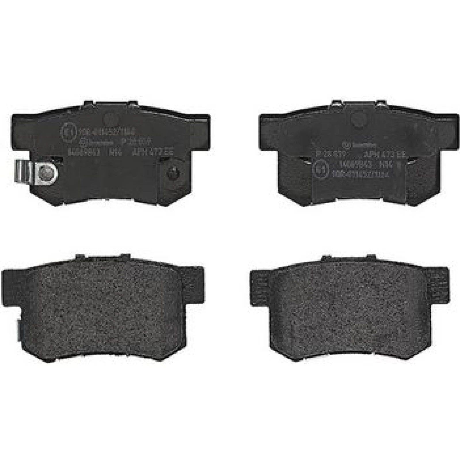 BREMBO Bremsklötze HA P 28 039
