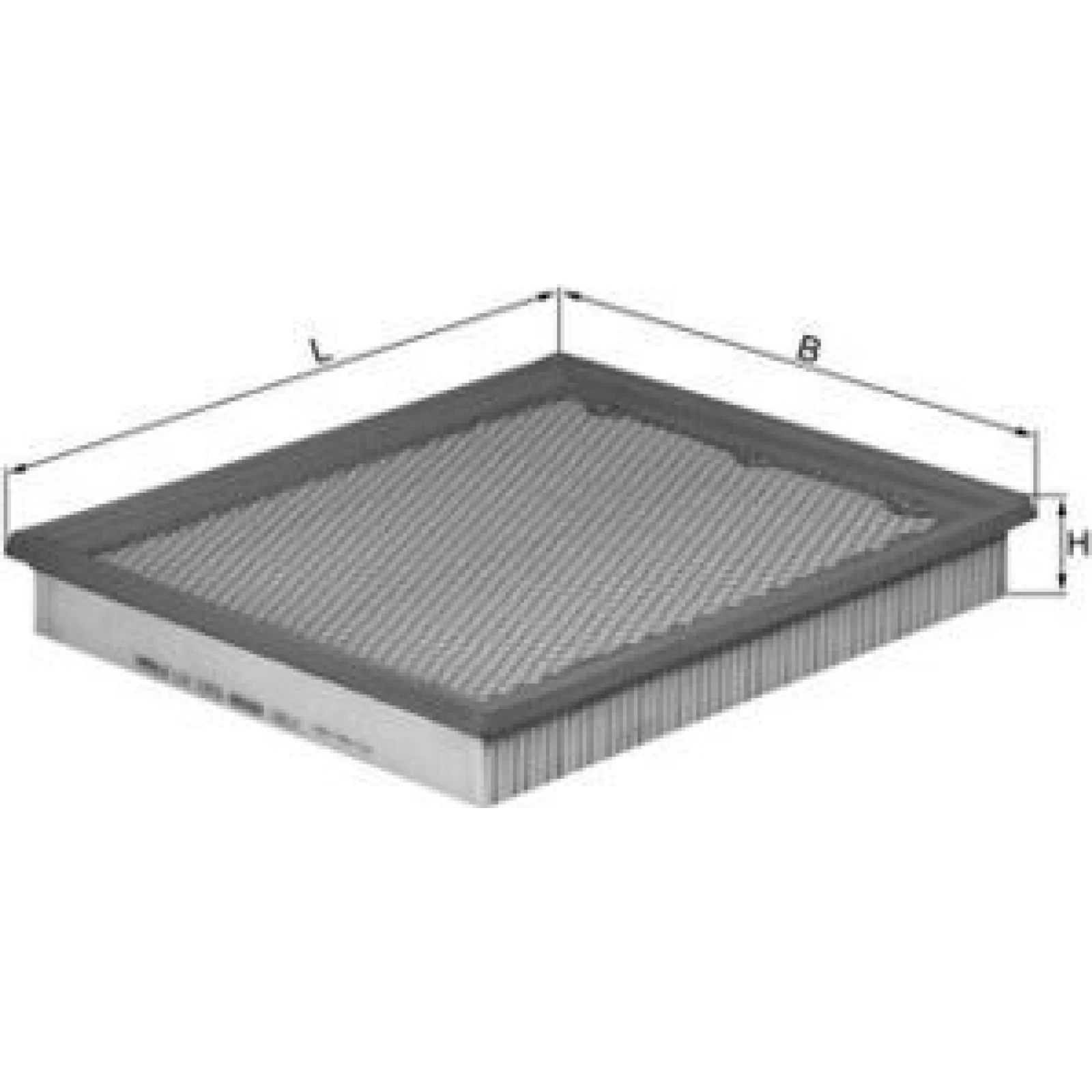 MAHLE Luftfilter LX 1272