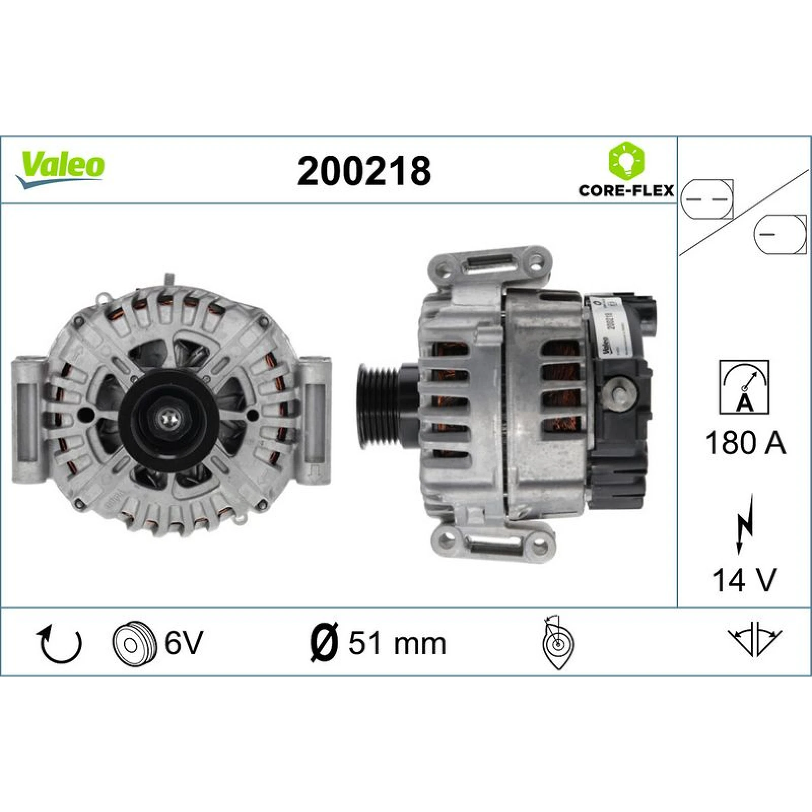 VALEO Generator 200218