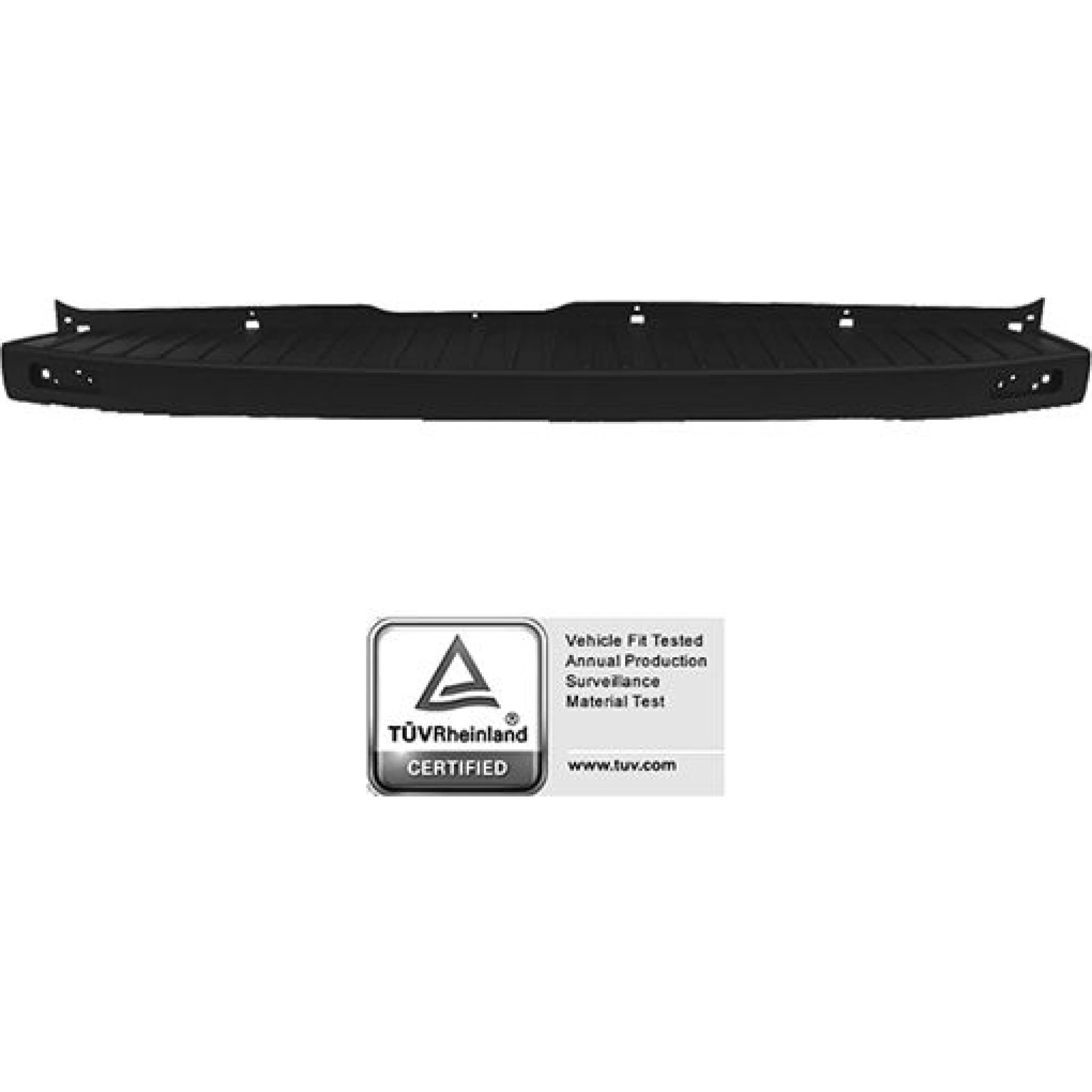 Stoßstange hinten mitte schwarz Premium Quality 2788,353,5