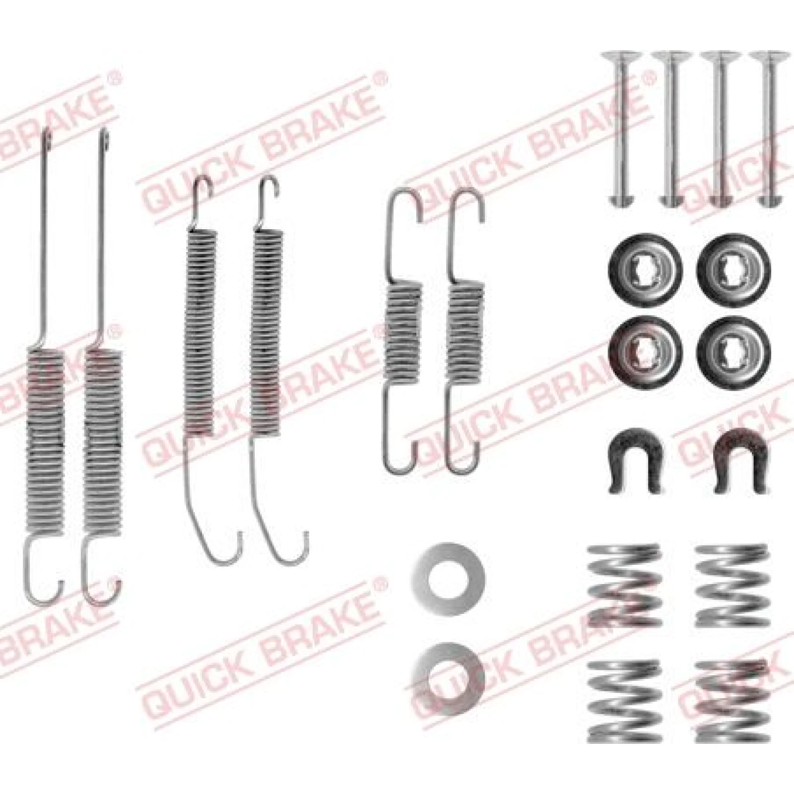 Quick Brake Montagesatz für Bremsbacken 105-0718