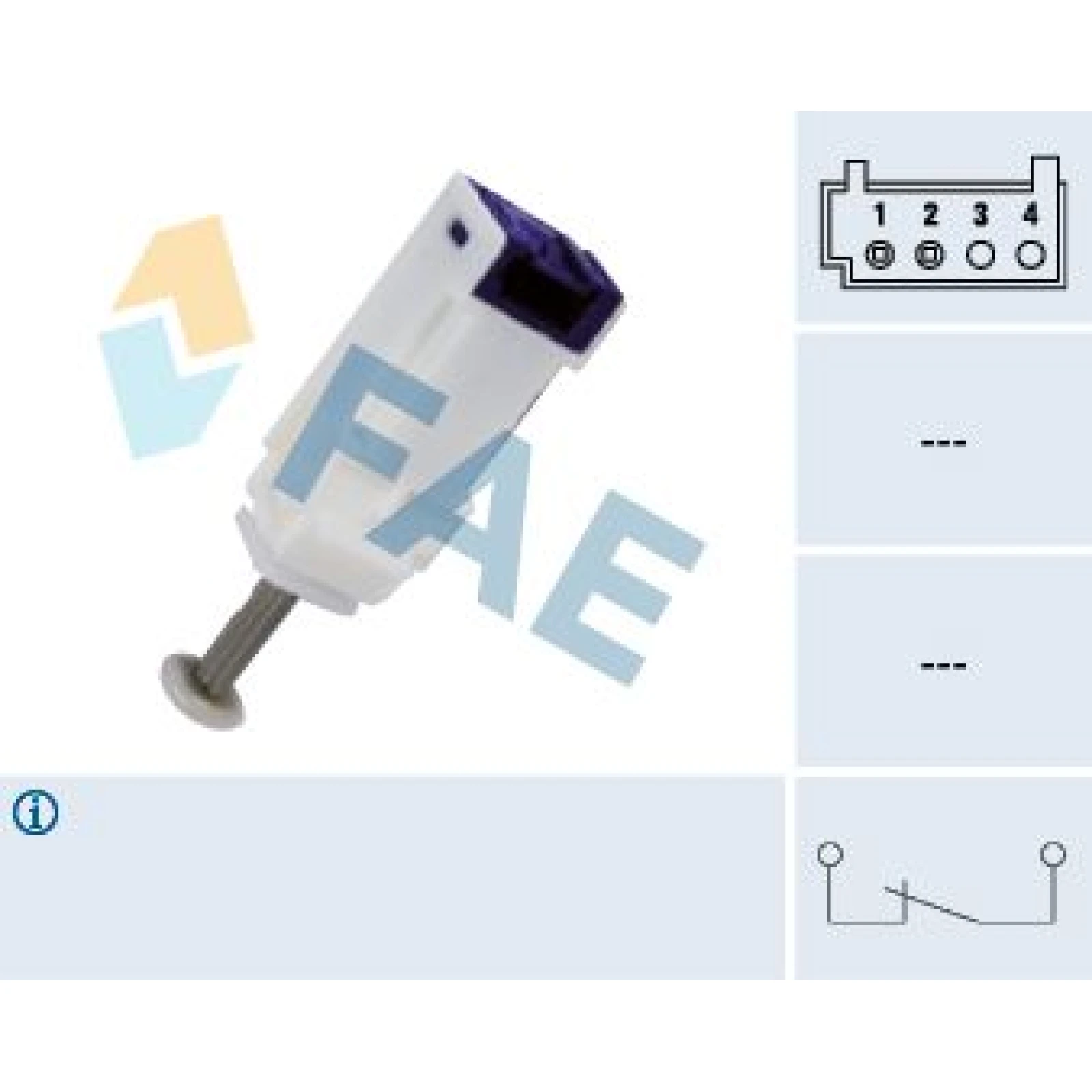 FAE Schalter, Kupplungsbetätigung (GRA) 24792