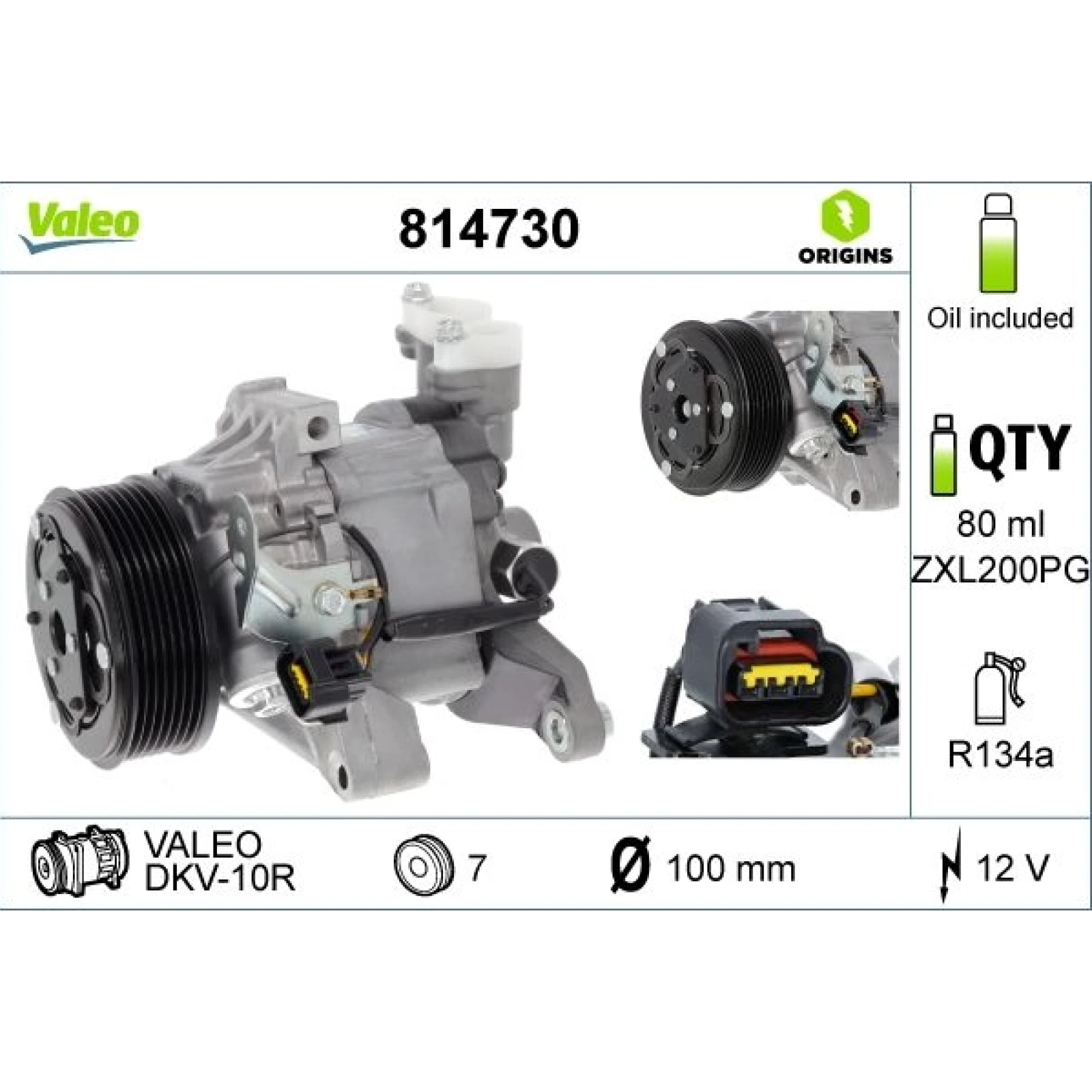 KOMPRESSOR, KLIMAANLAGE VAL814730