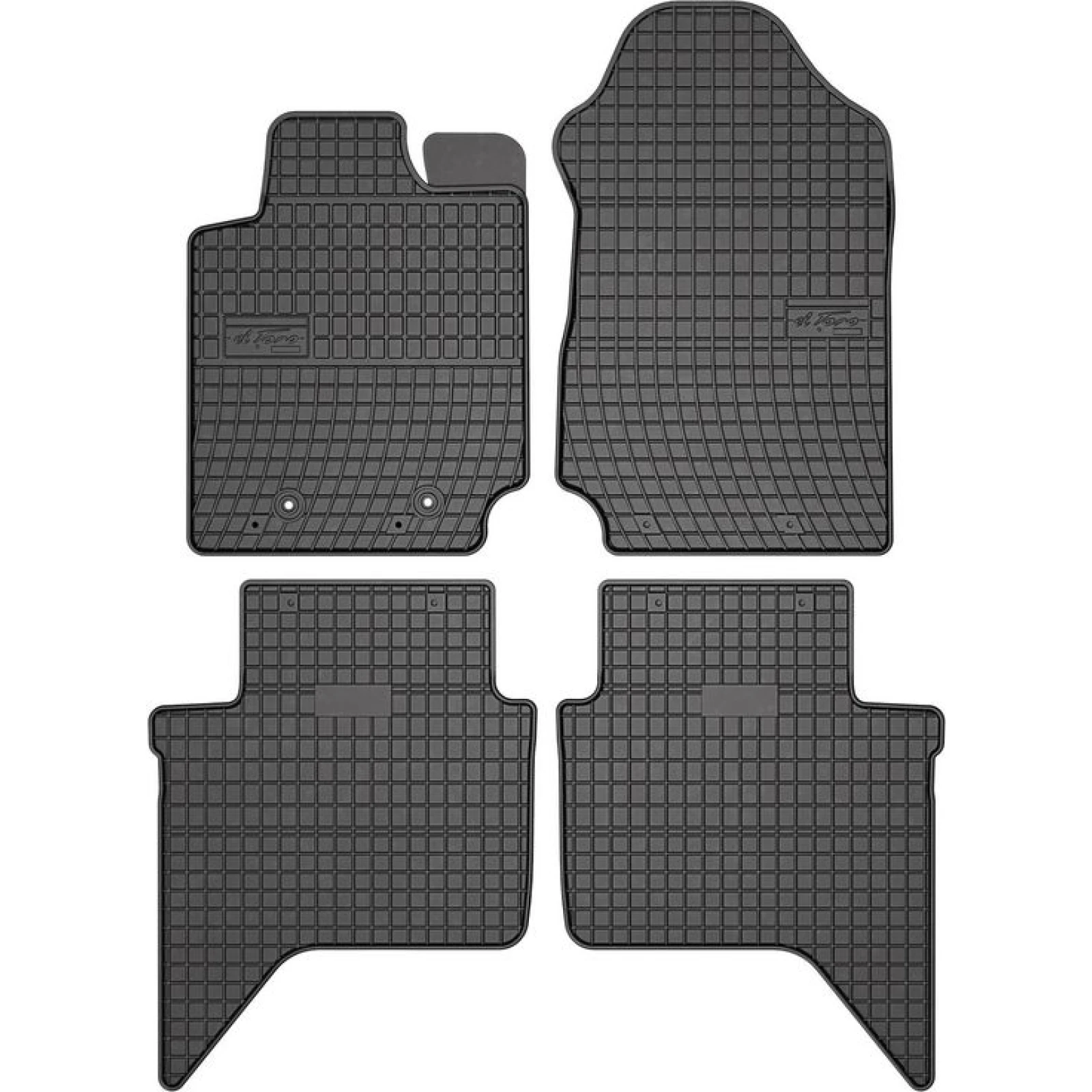 410756 FROGUM passgenaue Kofferraummatte / Gummimatte Ford Ranger 15