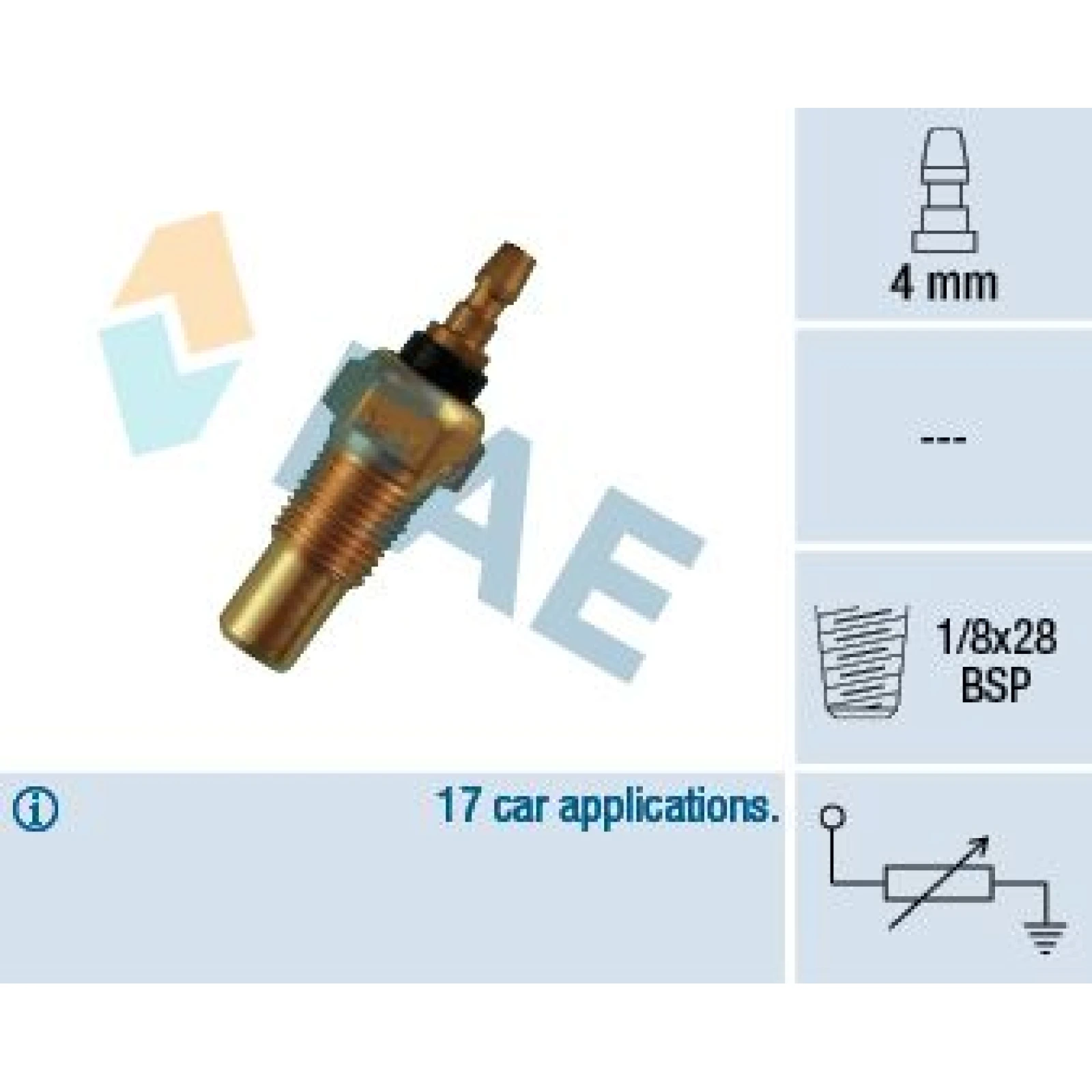 FAE Sensor, Kühlmitteltemperatur 32310