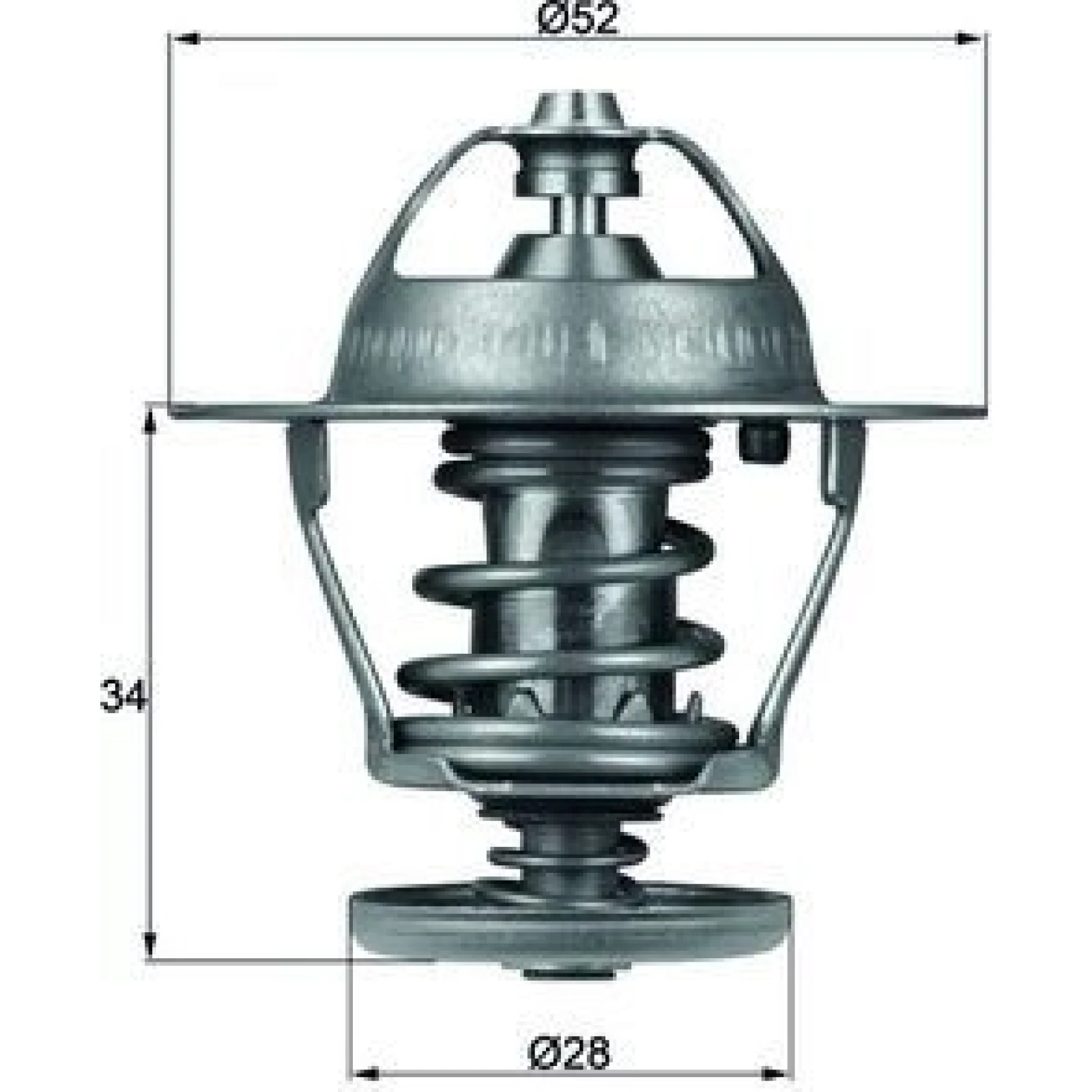 Thermostateinsatz mit Dichtung TX 68 88D