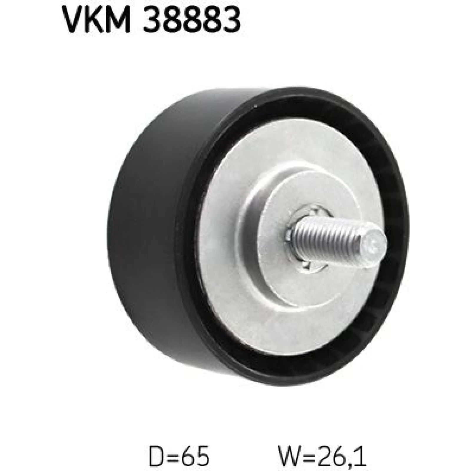 Spannrolle Nebentrieb VKM 38883