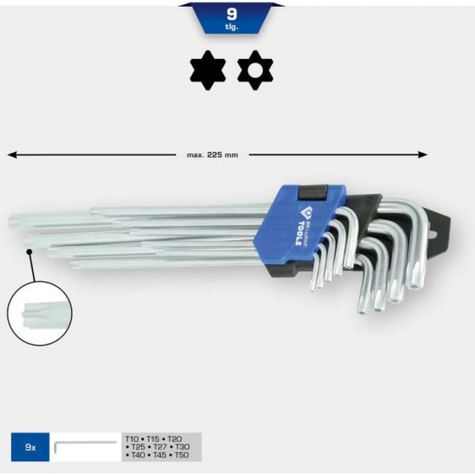 KS TOOLS Winkelschraubendrehersatz BT044019