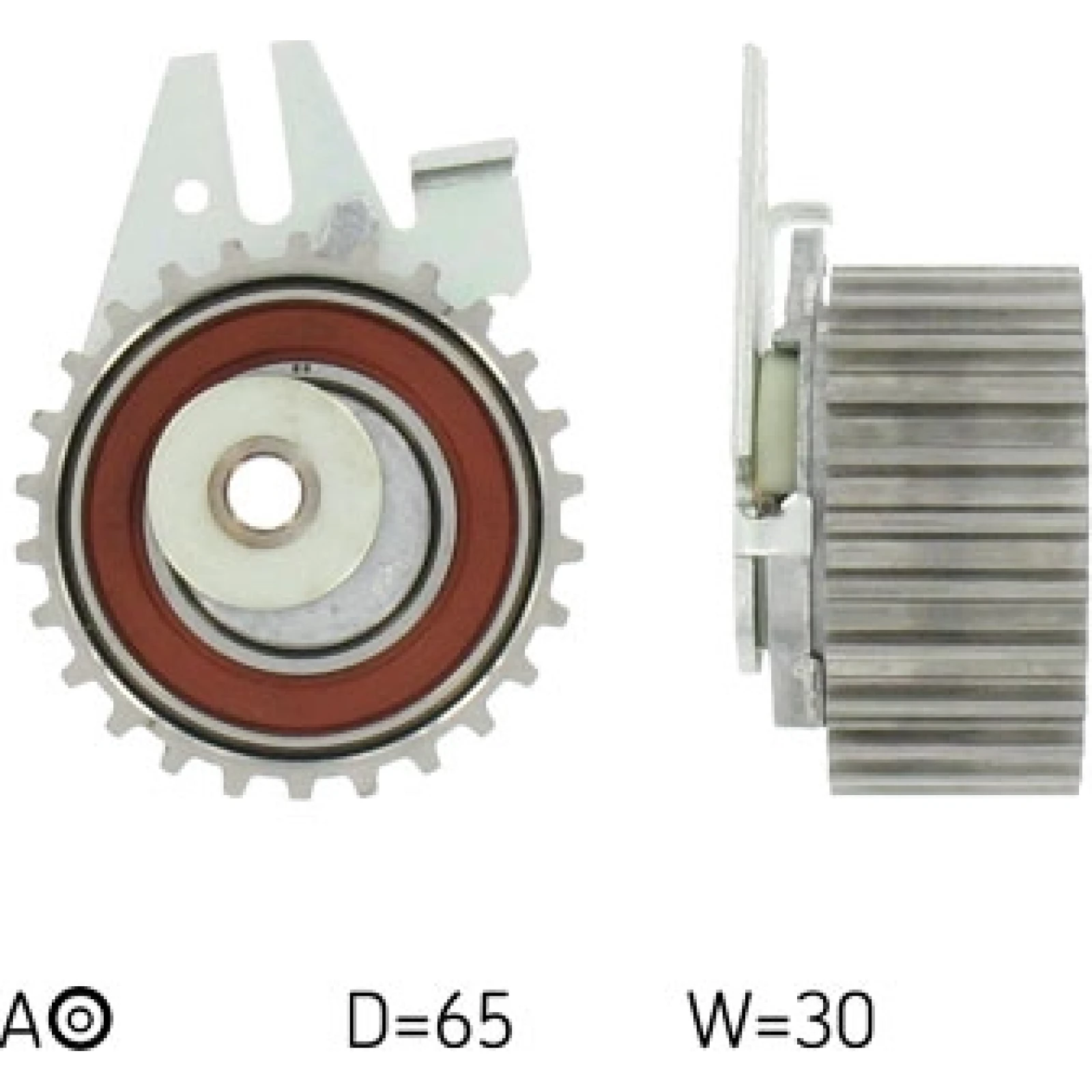 SKF Zahnriemen-Spannrolle VKM 12172