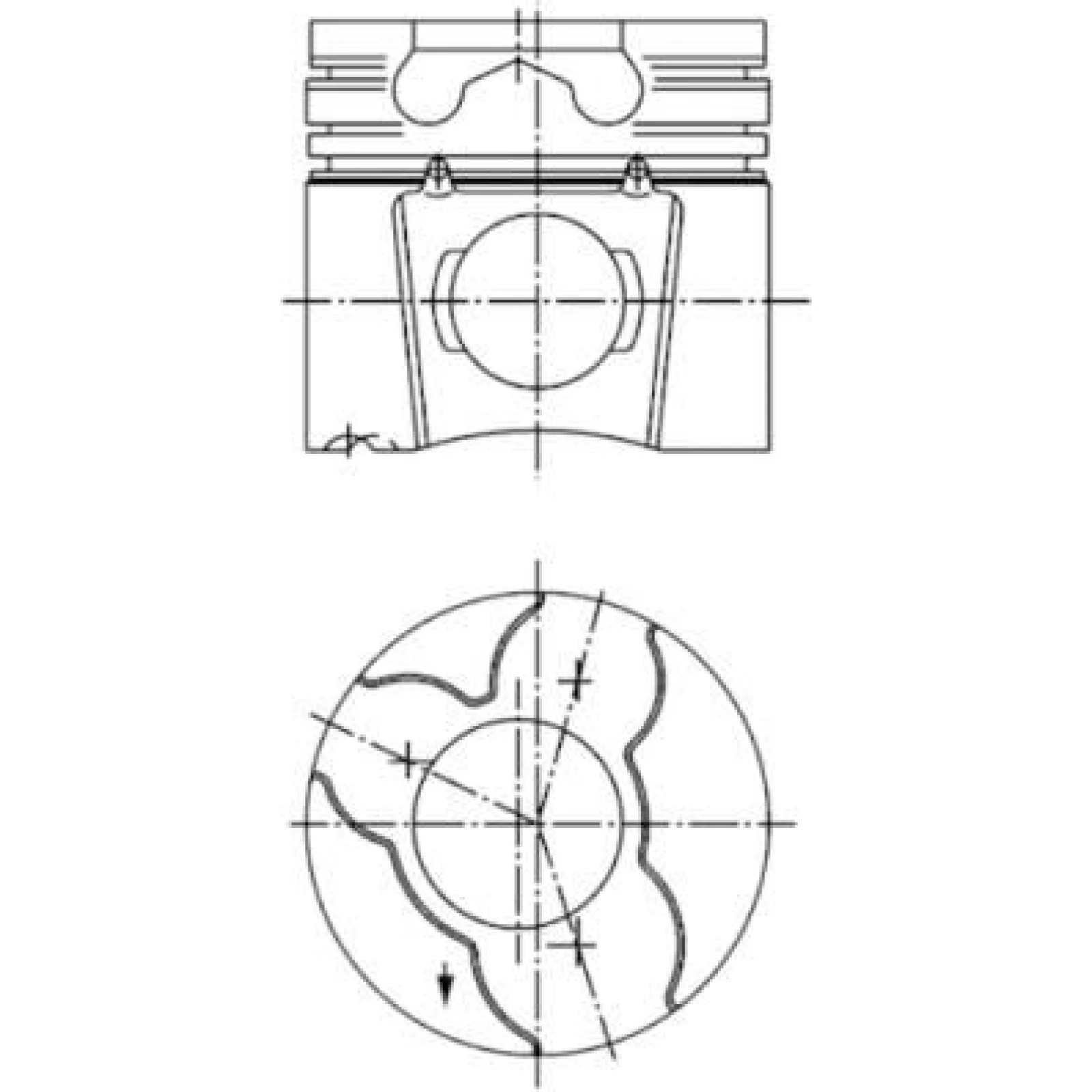 Kolben 97412700