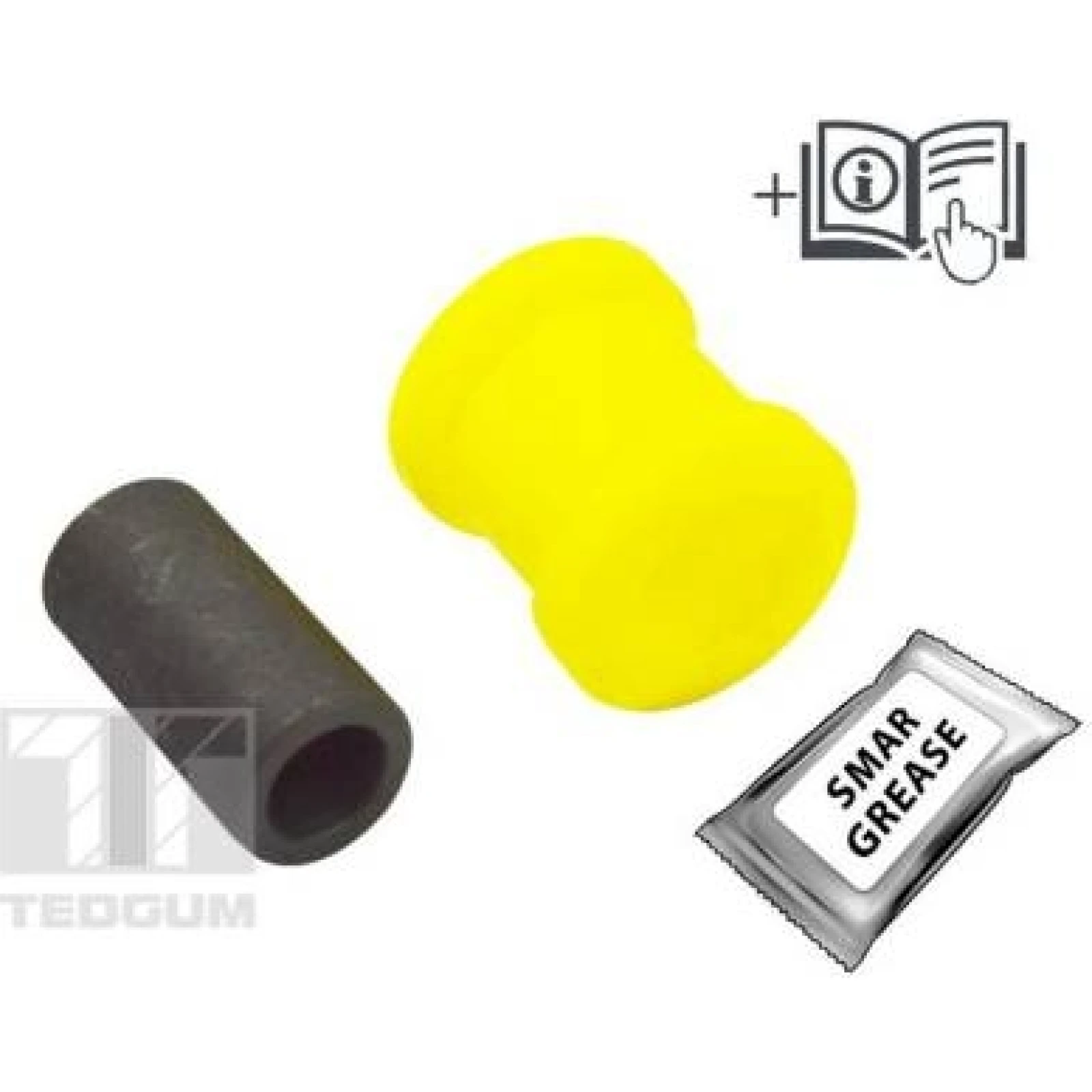 Lagerung - Radaufhängung Hyundai T. Galloper 98-03 Drñ¢Ka Panharda Polyurethane TED95606