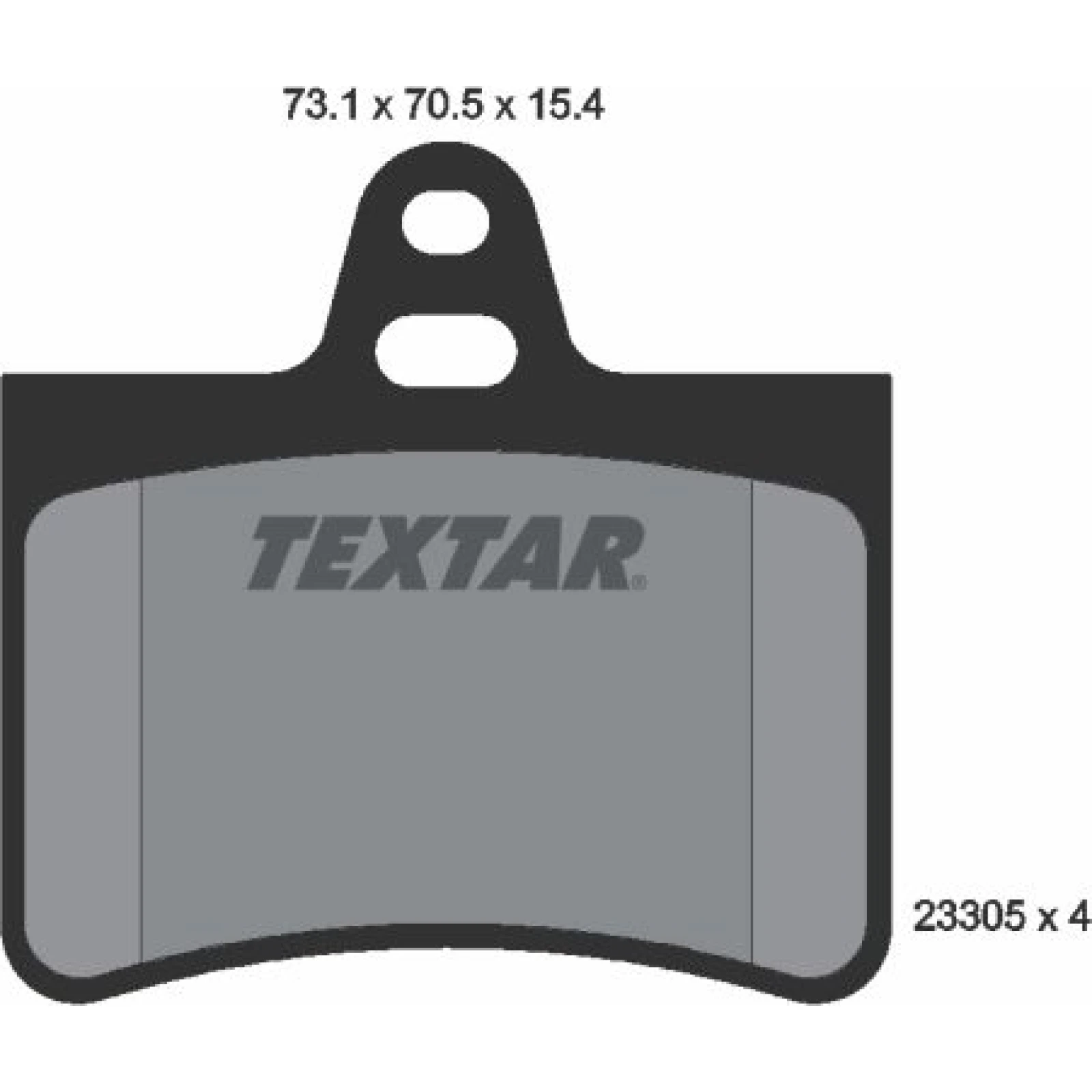 Bremsbelagsatz Citroen T. C5 01 2330501