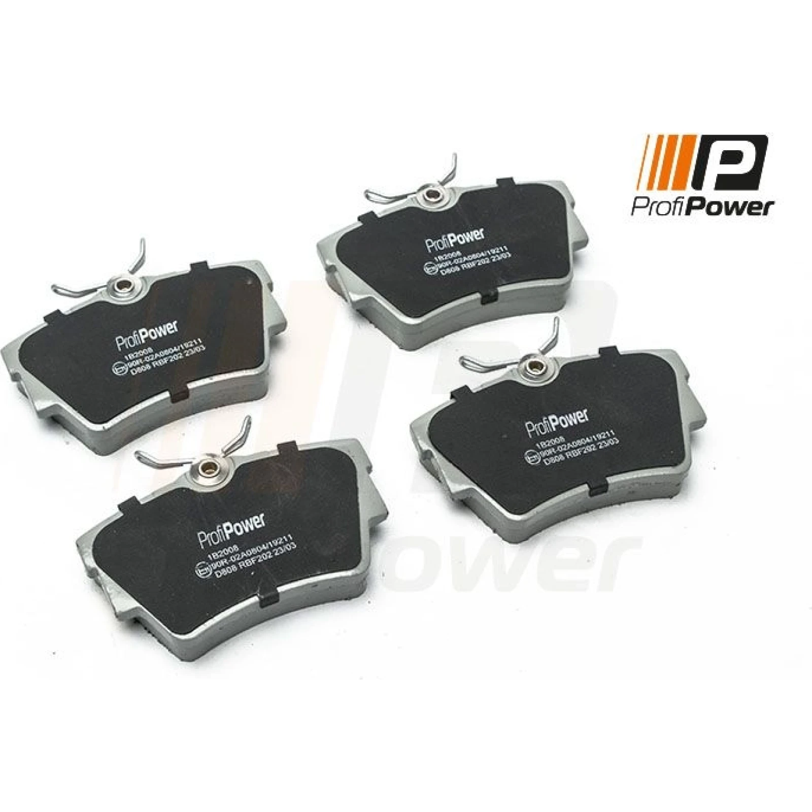 PROFIPOWER Bremsbelagsatz, Scheibenbremse 1B2008