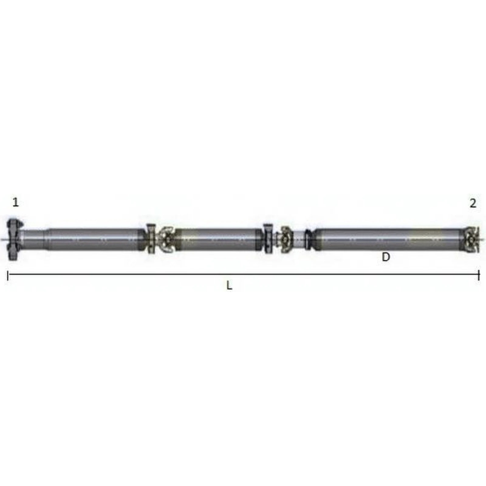 SPIDAN Zapfwelle, Achsantrieb 28157