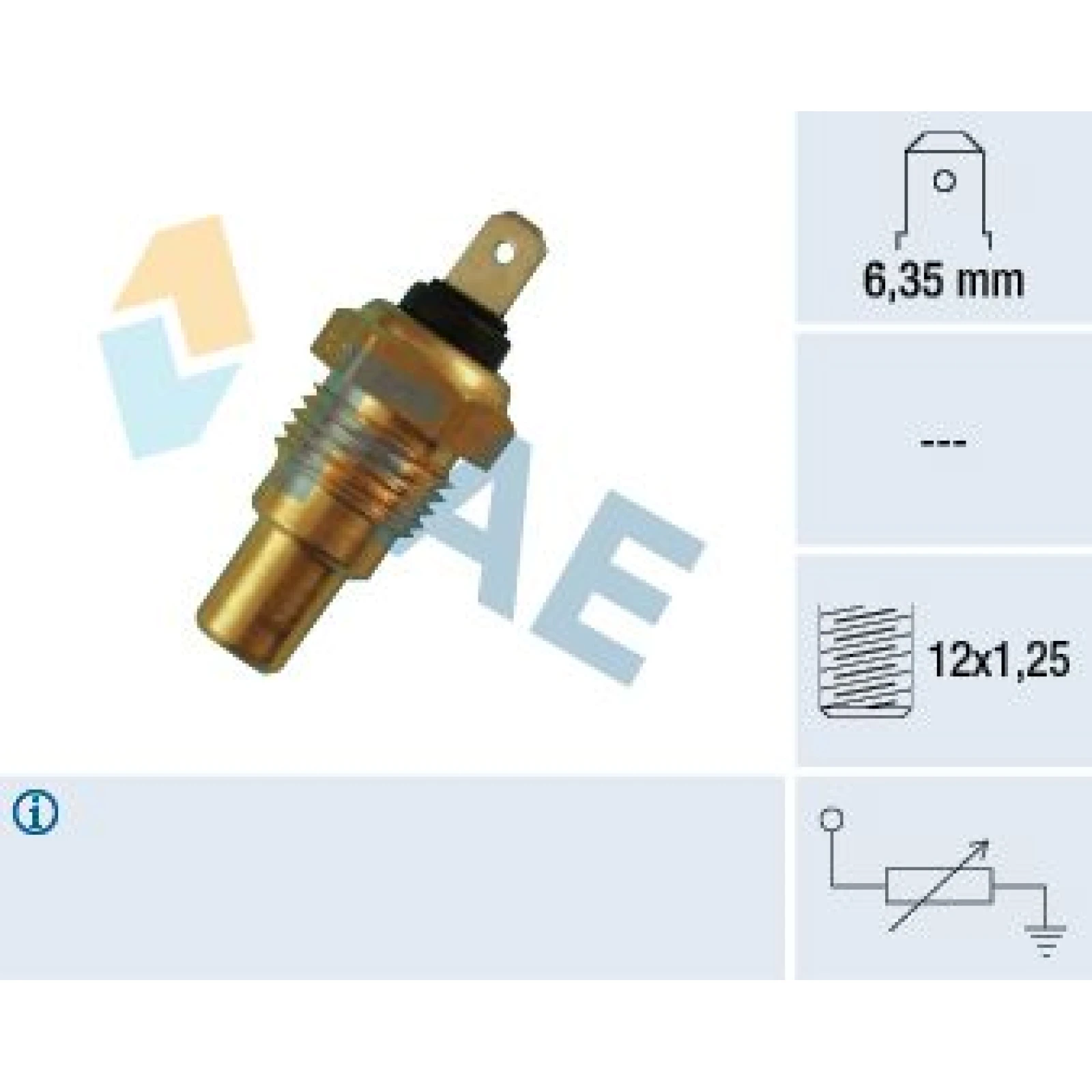 FAE Sensor, Kühlmitteltemperatur 31580