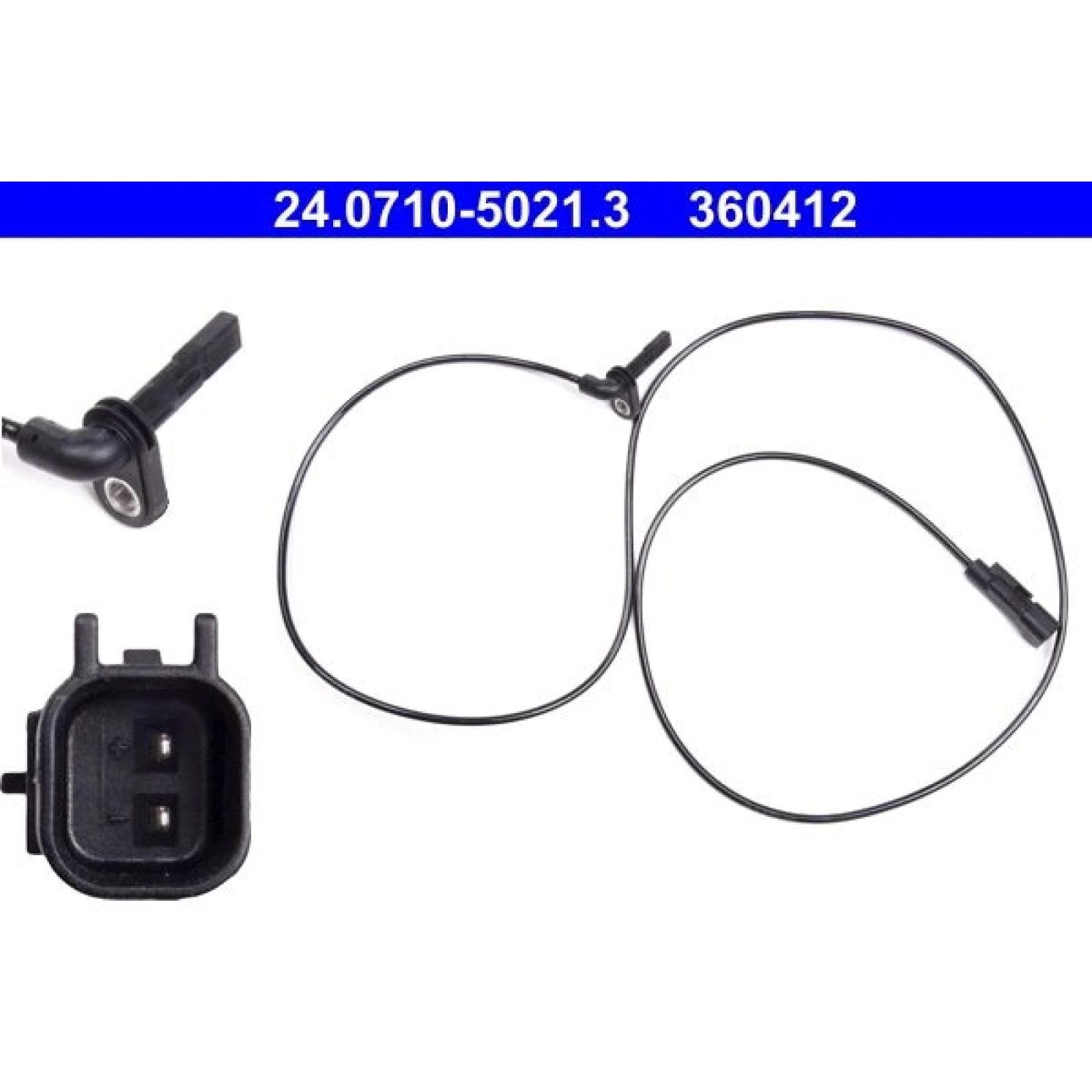 24.0710-5021.3 ATE ABS-Sensor 24.0710-5021.3
