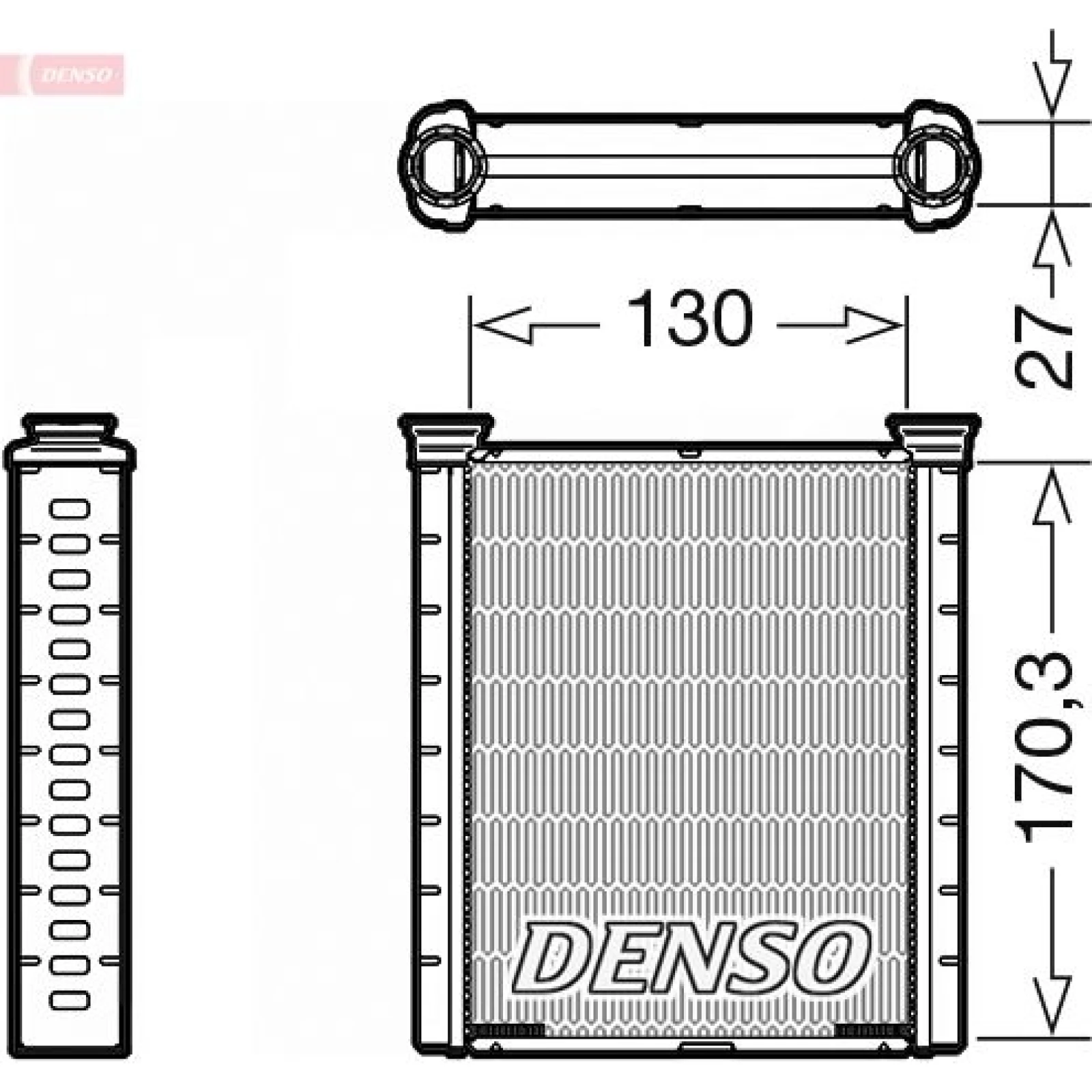 DENSO Heizkörper DRR46001