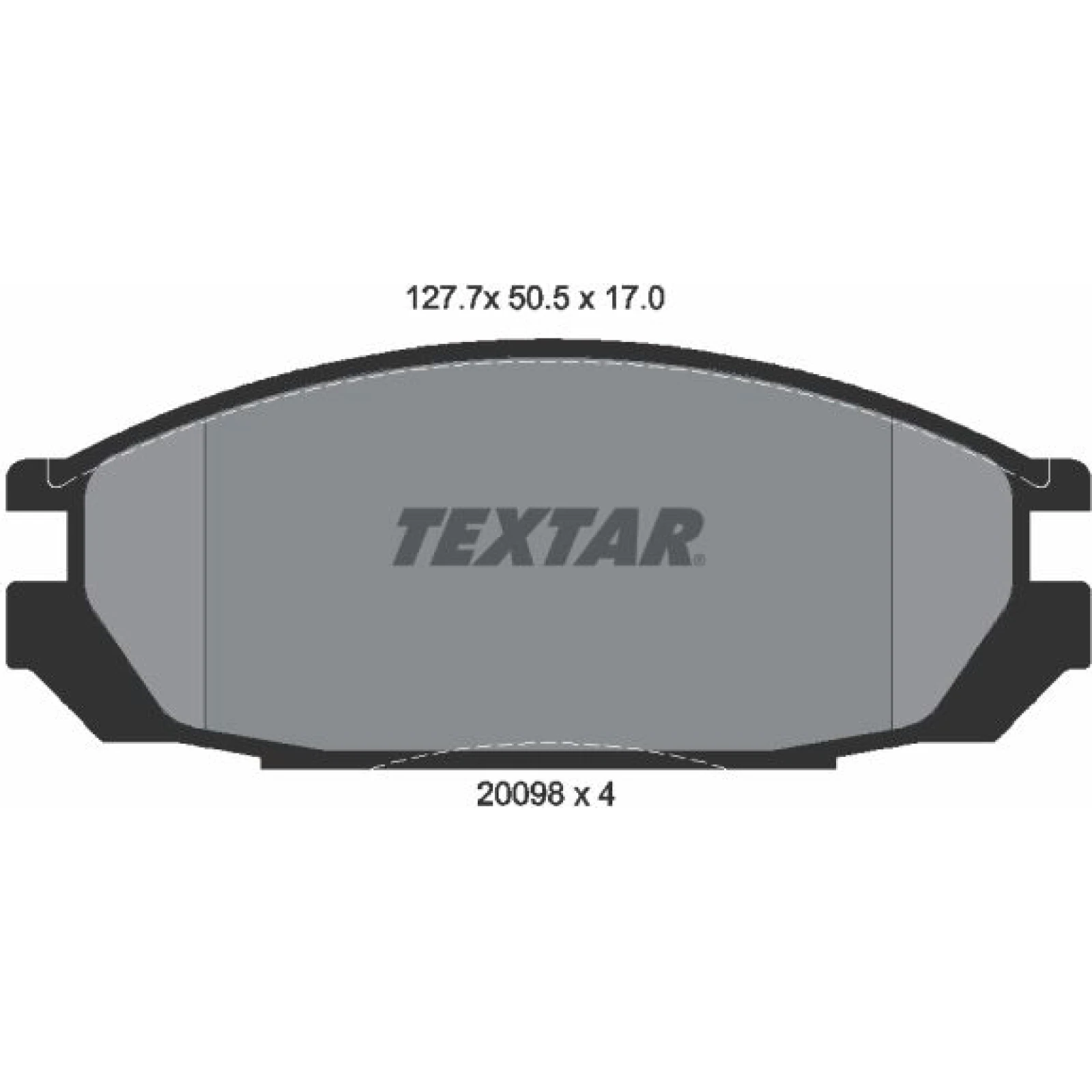 Bremsbelagsatz Nissan T. Patrol 88- Gr Y60 2009801