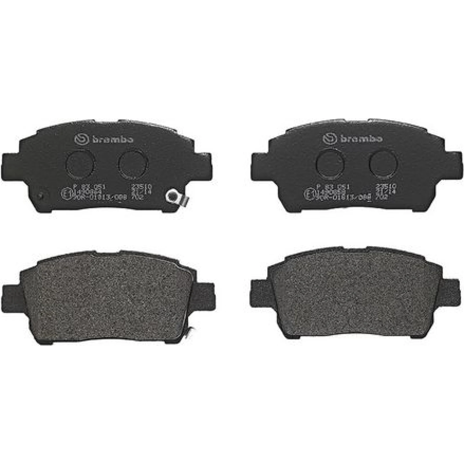 BREMBO Bremsklötze VA P 83 051