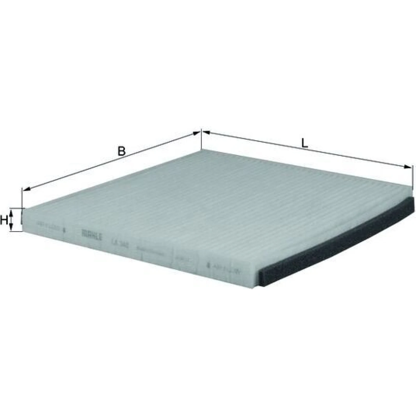 MAHLE Filter, Innenraumluft LA 348