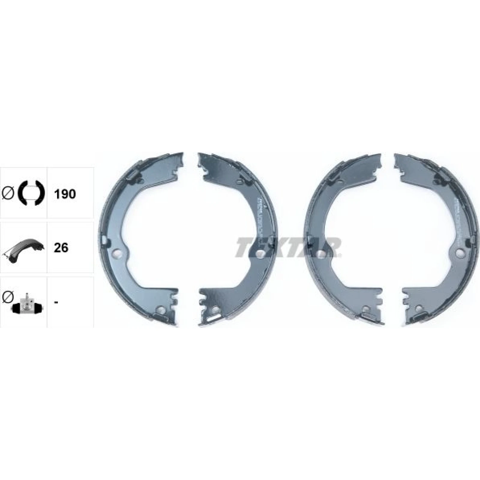 Handbremsbacken Hyundai Santa Fe 2.0-3.3 4Wd 12 91082700