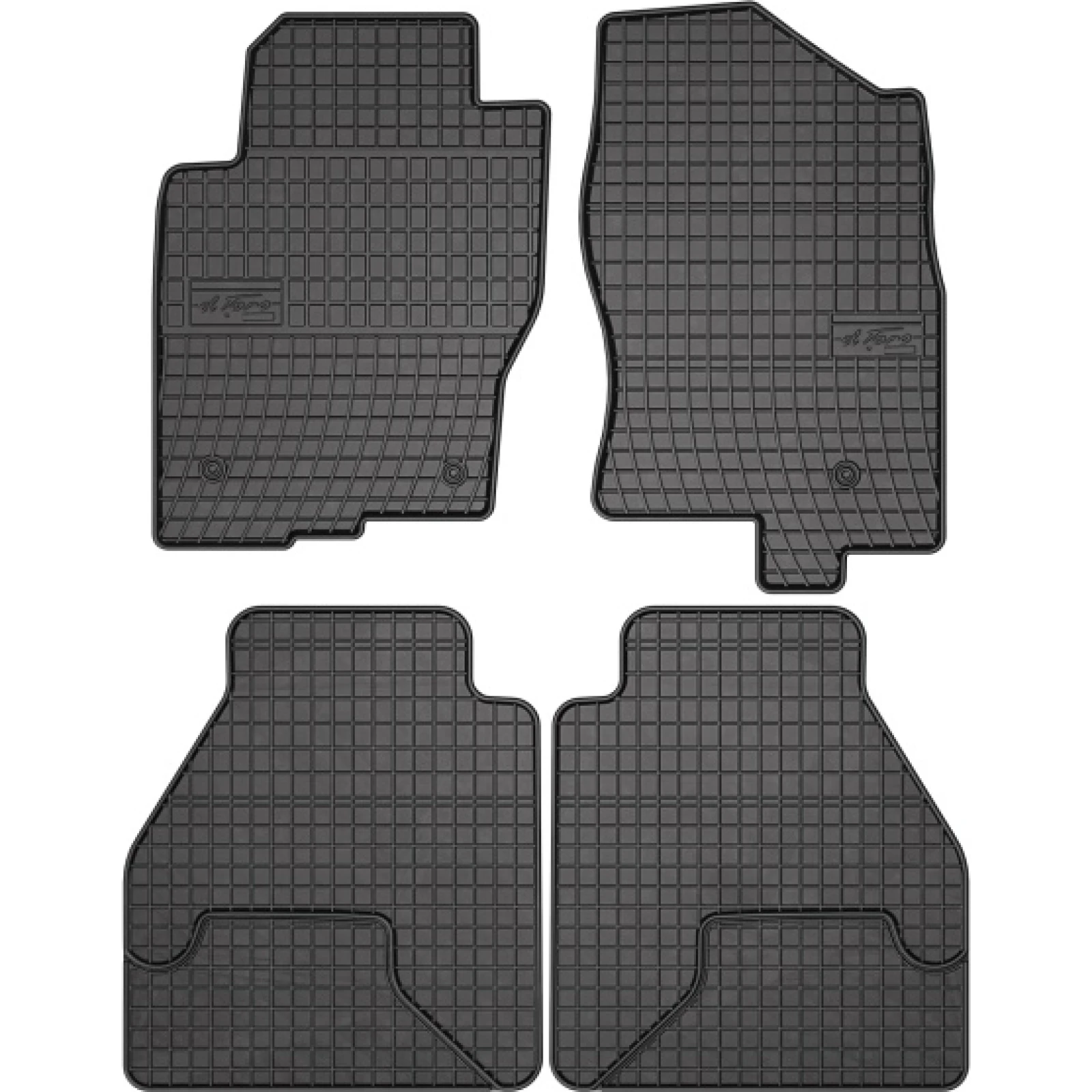 Passgenaue Kofferraummatte Gummimatten Nissan Navara/Pathfinder 2010 0454