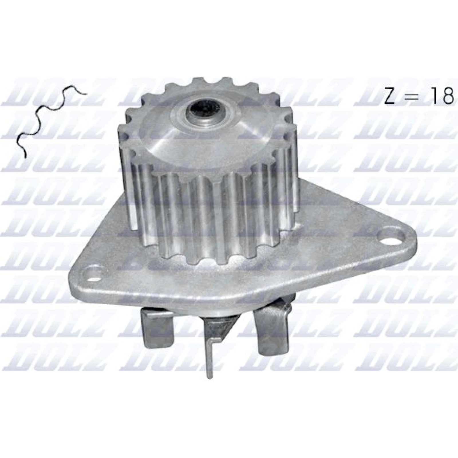 C134 DOLZ Wasserpumpe / Kühlmittelpumpe C134