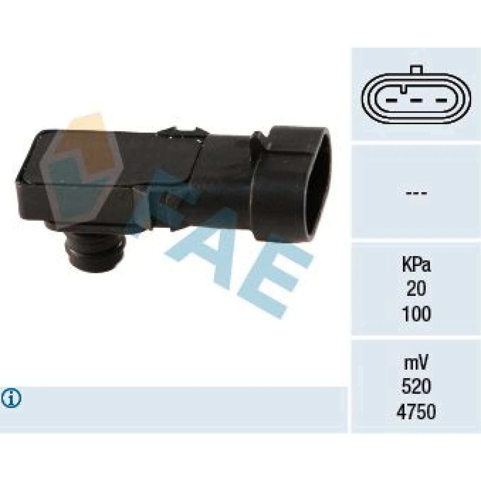 FAE Sensor, Saugrohrdruck 15016