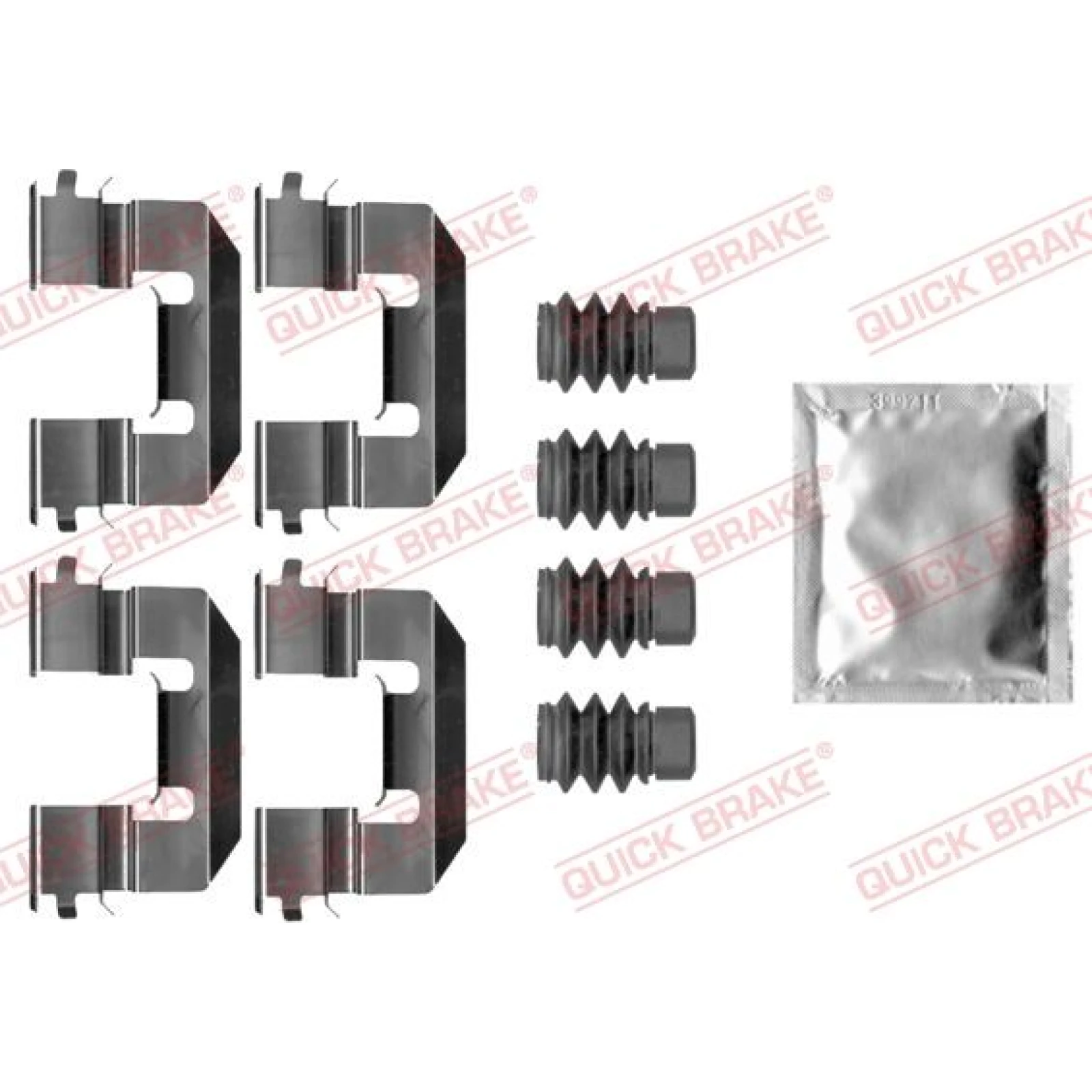 Zubehörsatz Bremssattel 109-0038