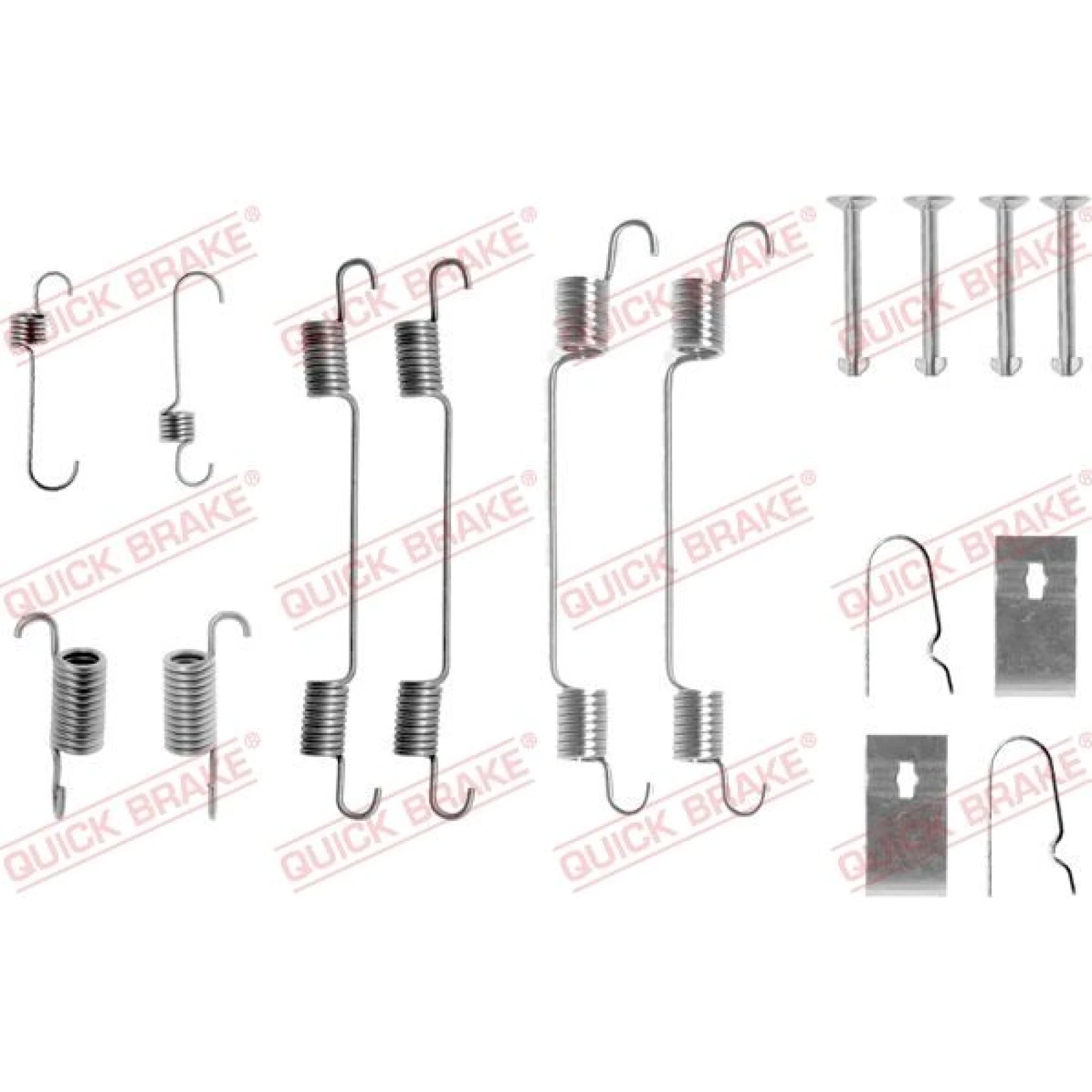 391-0722 Montagesatz f.Bremsbacken 105-0722