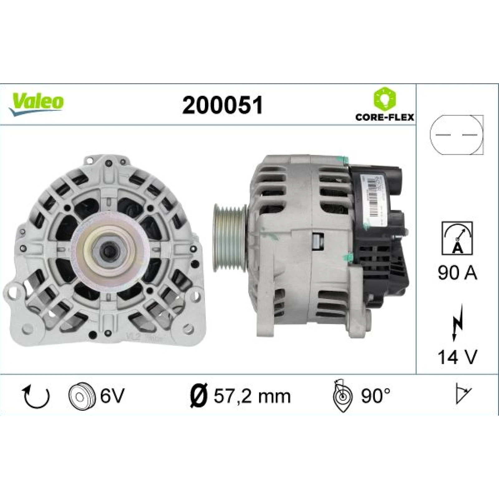VALEO Generator 200051
