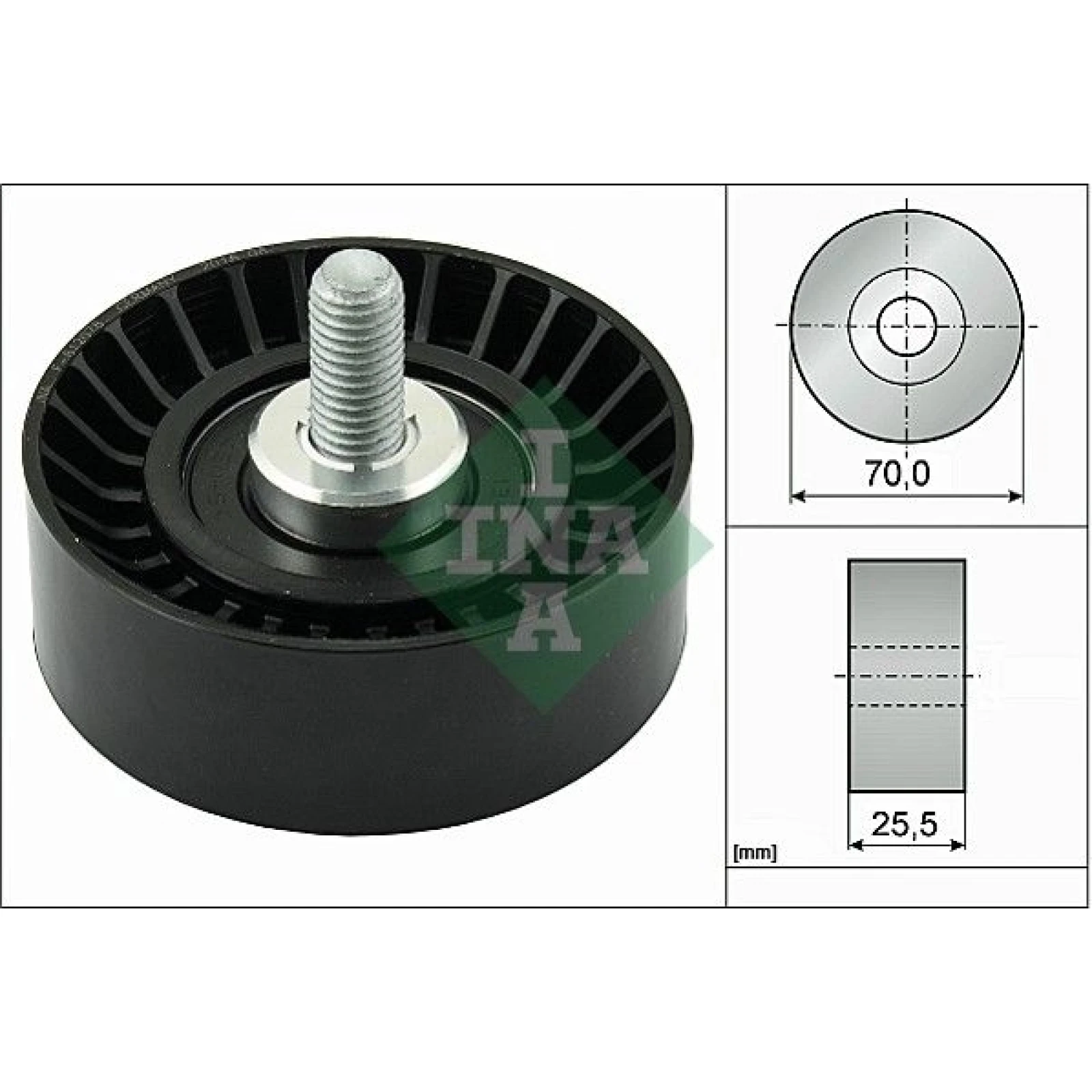 Umlenk-/Führungsrolle, Keilrippenriemen 532 0545 10