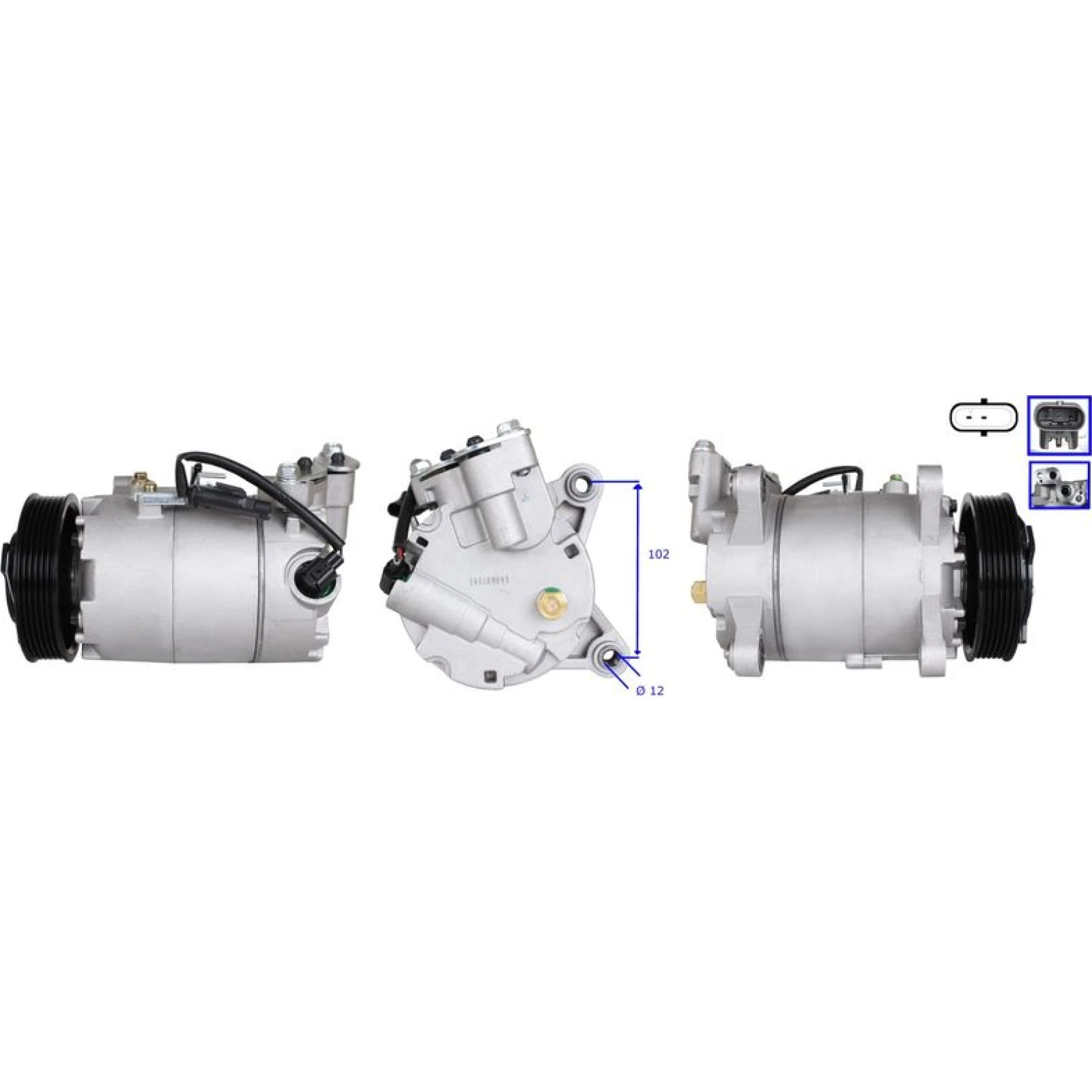 LUCAS Kompressor, Klimaanlage ACP01192