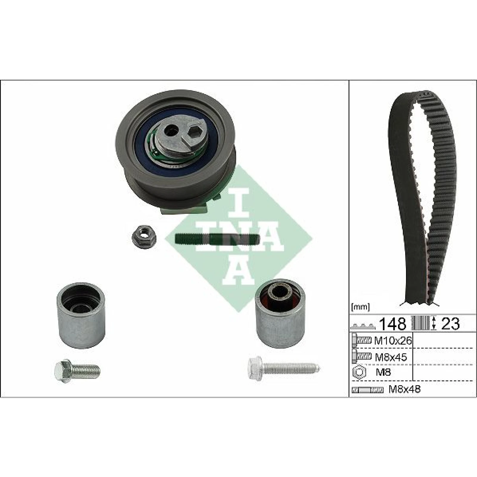 Zahnrimsatz 530 0445 10