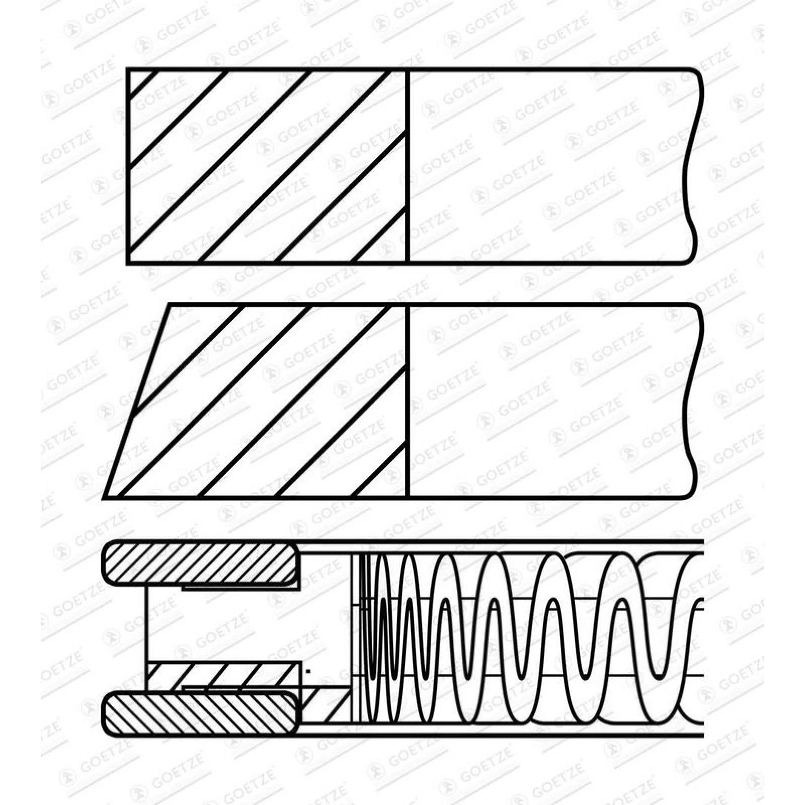 Tonringe Ford Focus 1.4 98 08-426100-00