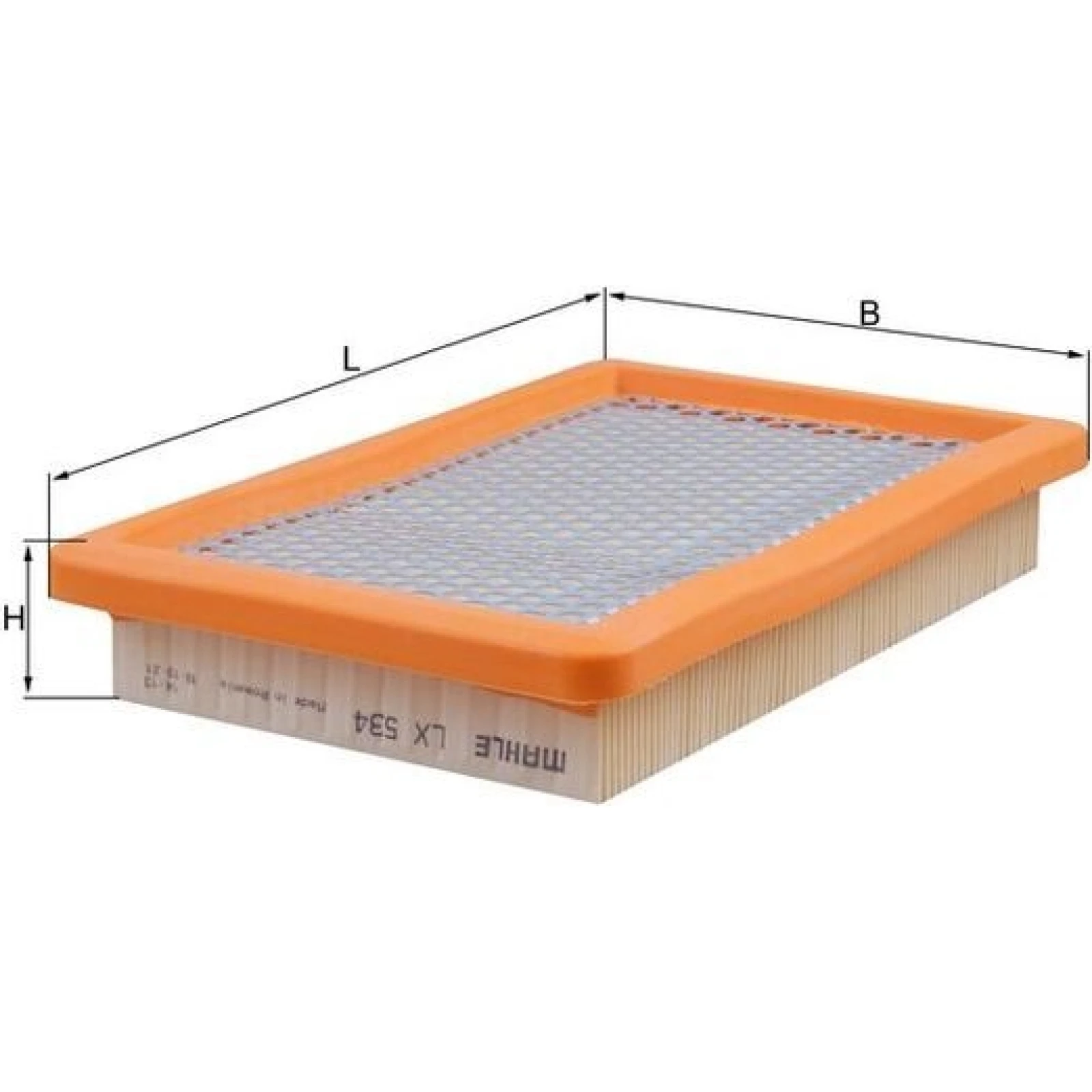 MAHLE Luftfilter LX 534