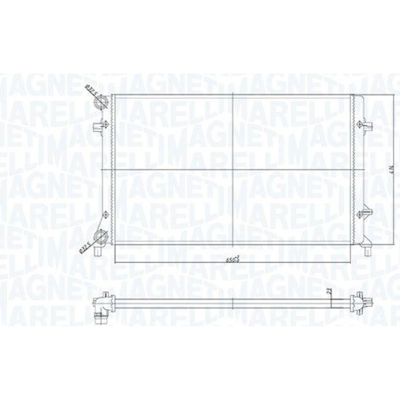 Magneti Marelli Motorkühler 350213853000