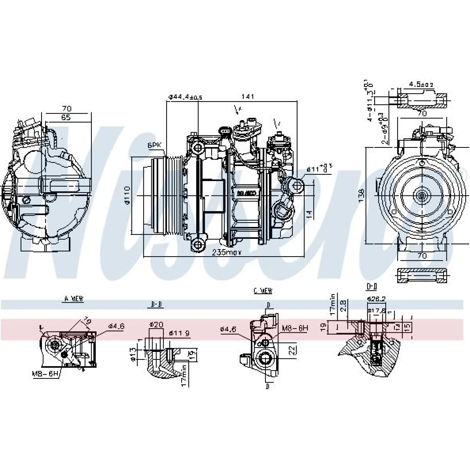 Kompressor PKW 890749