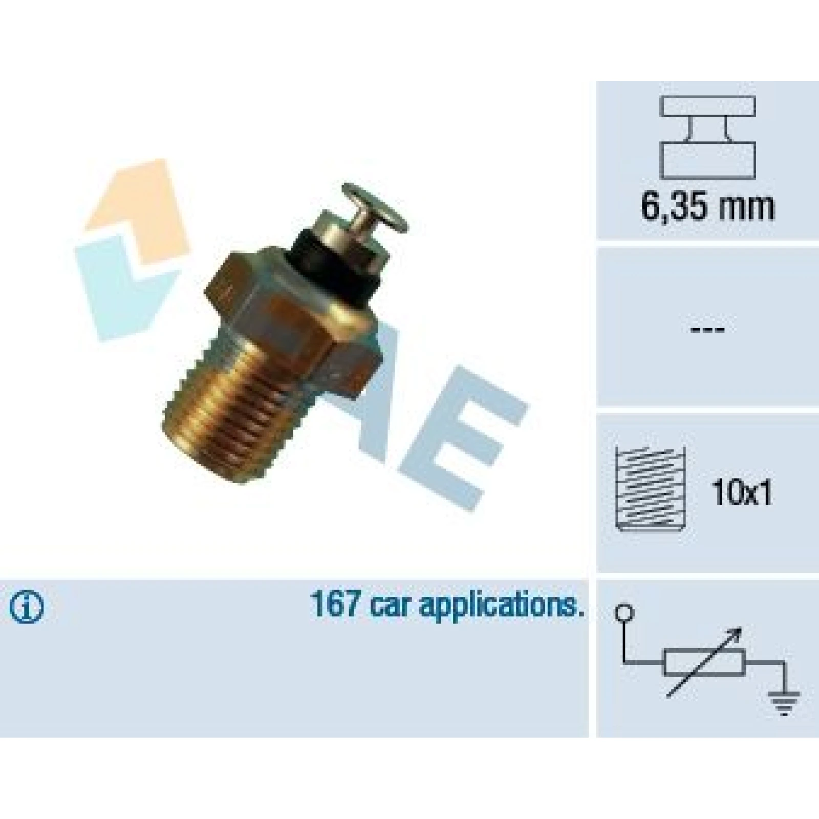 FAE Sensor, Kühlmitteltemperatur 32110