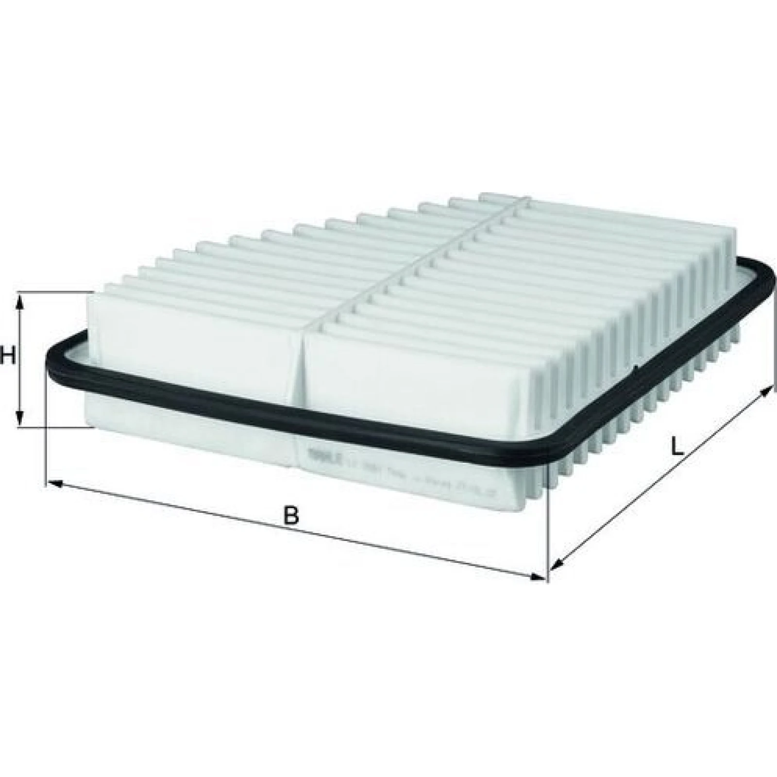 MAHLE Luftfilter LX 2681