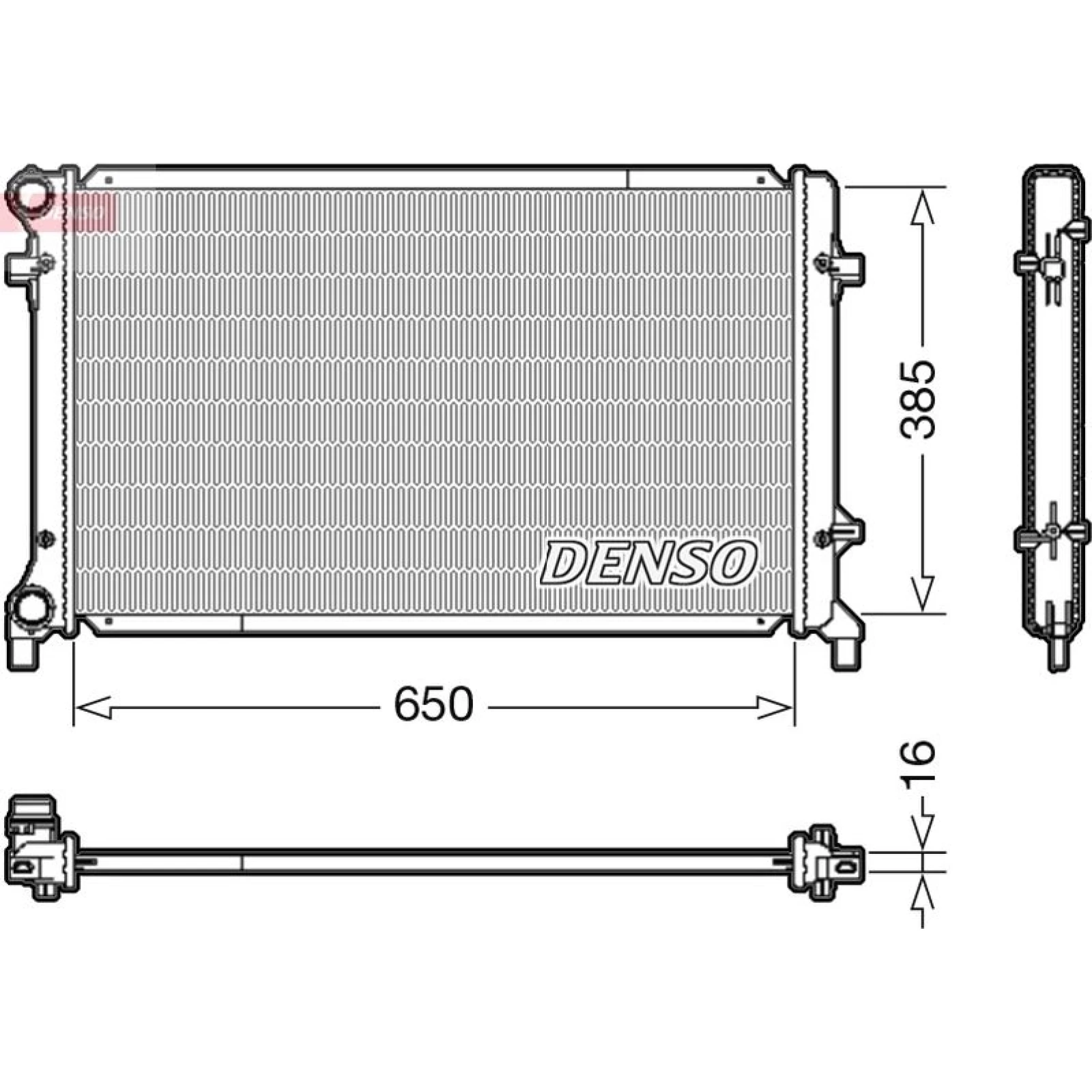 DENSO Motorkühler DRM02014