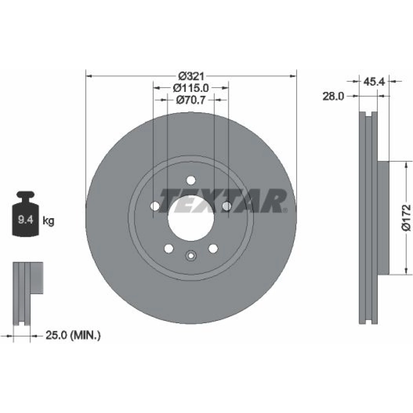 Bremsscheibe 92305505