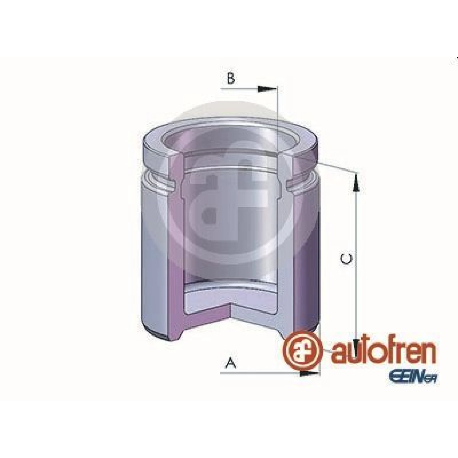 Kolben, Bremssattel D025544