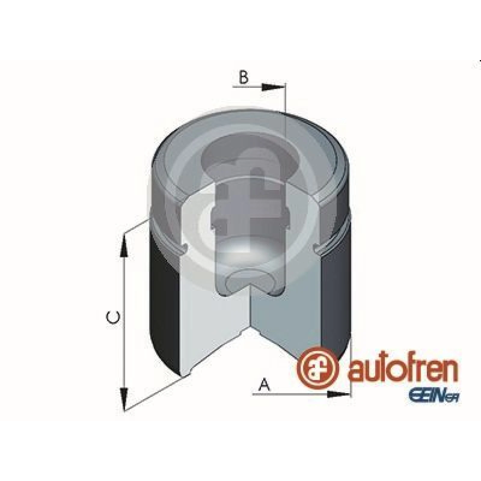 Kolben, Bremssattel D025497