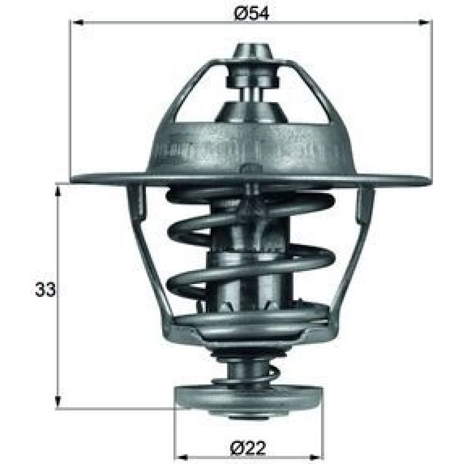 Thermostateinsatz mit Dichtung TX 53 85D